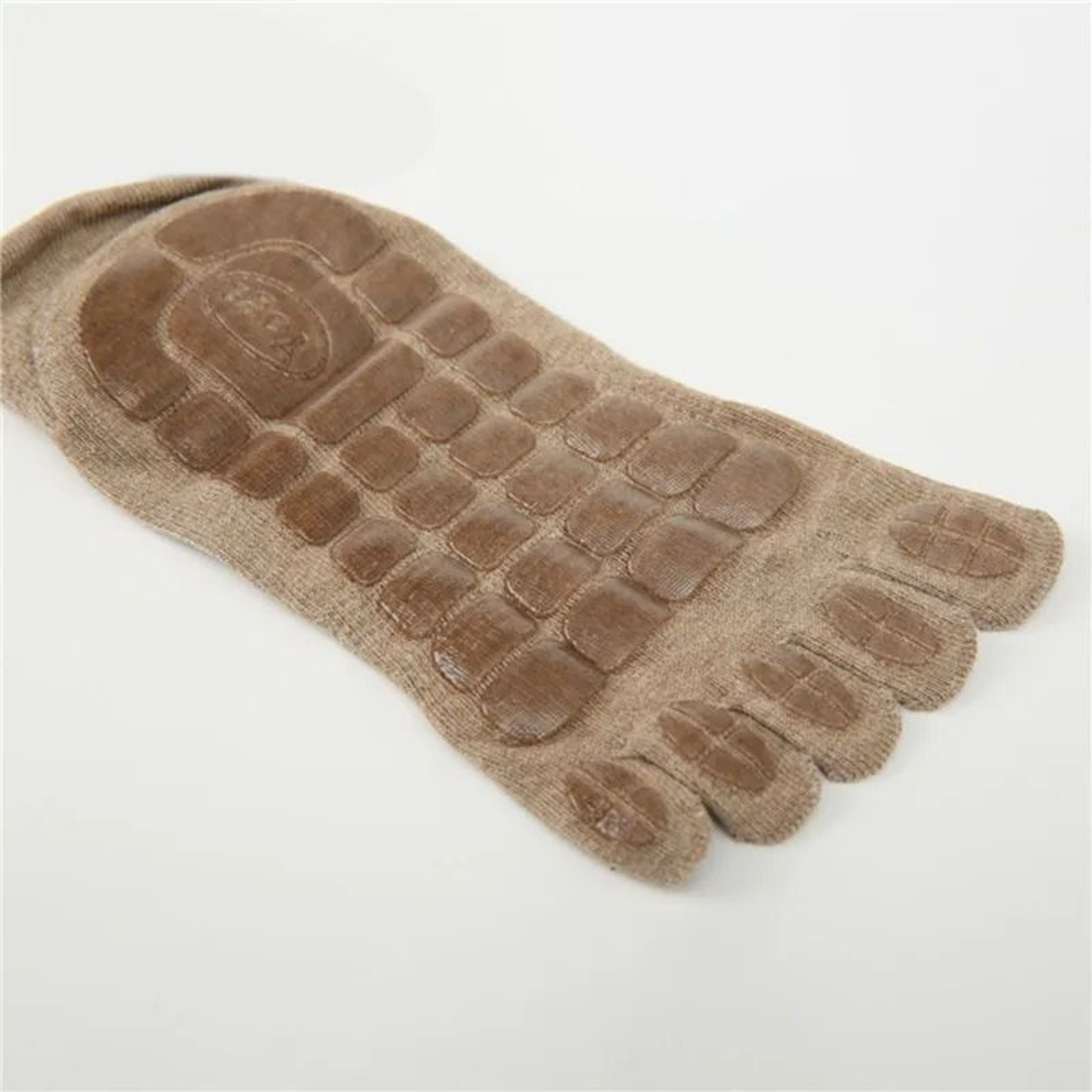 Mens Winter Five Finger Toe Socks Warm Non Slip Low Calf Floor Socks 6