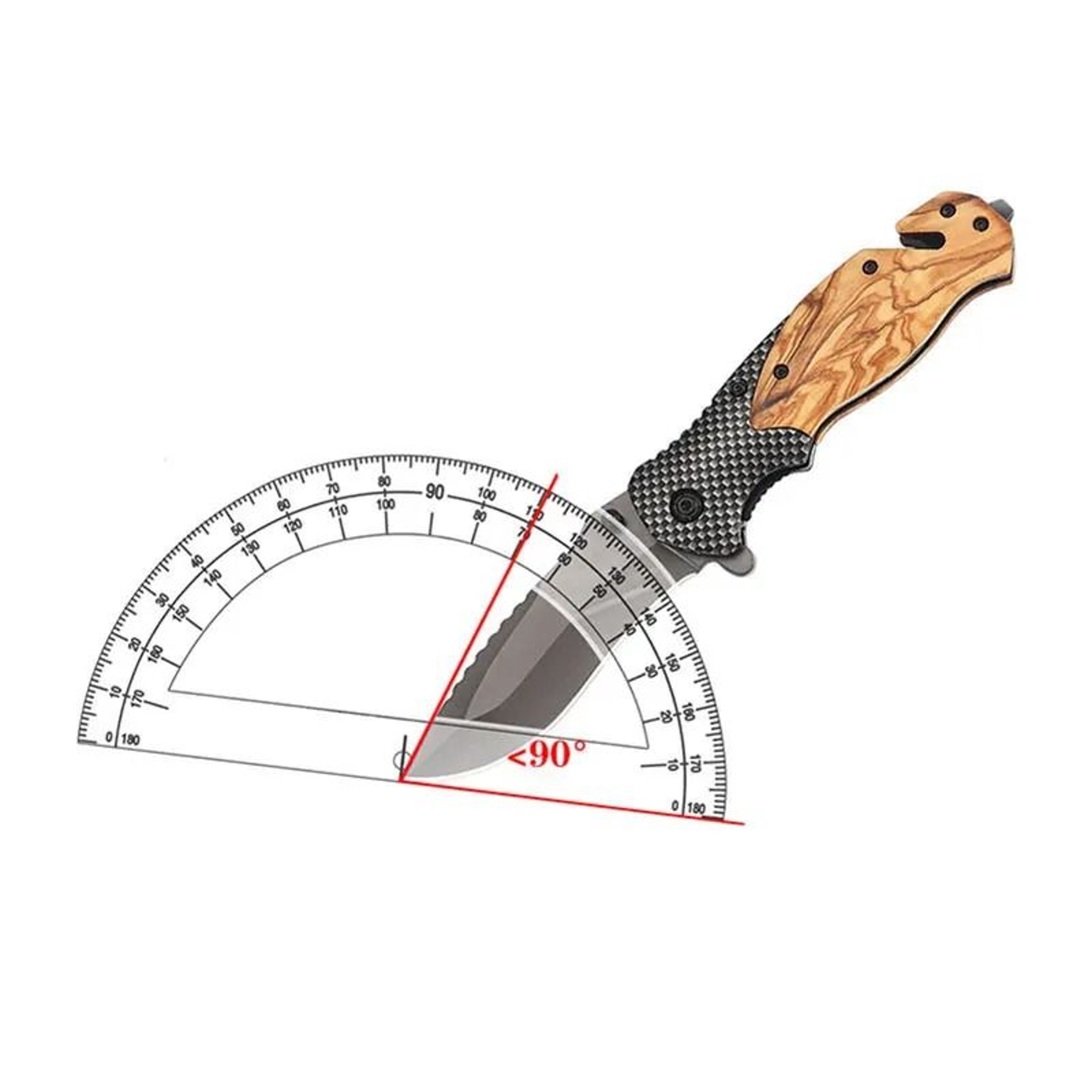 Compact Folding Utility Knife For Outdoor And Everyday Use 4