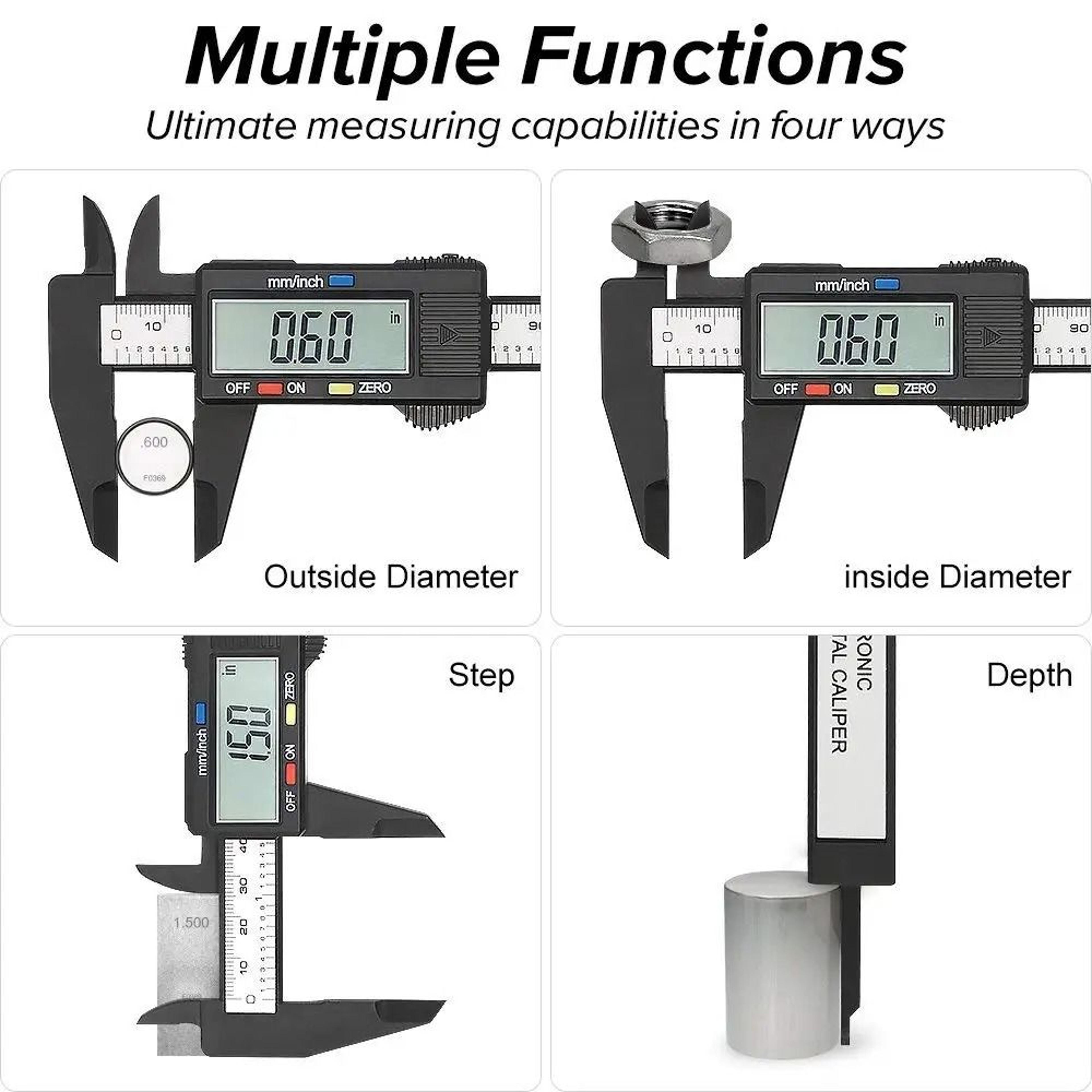 Digital Electronic Caliper Measuring Tool 100 Mm And 150 Mm 2