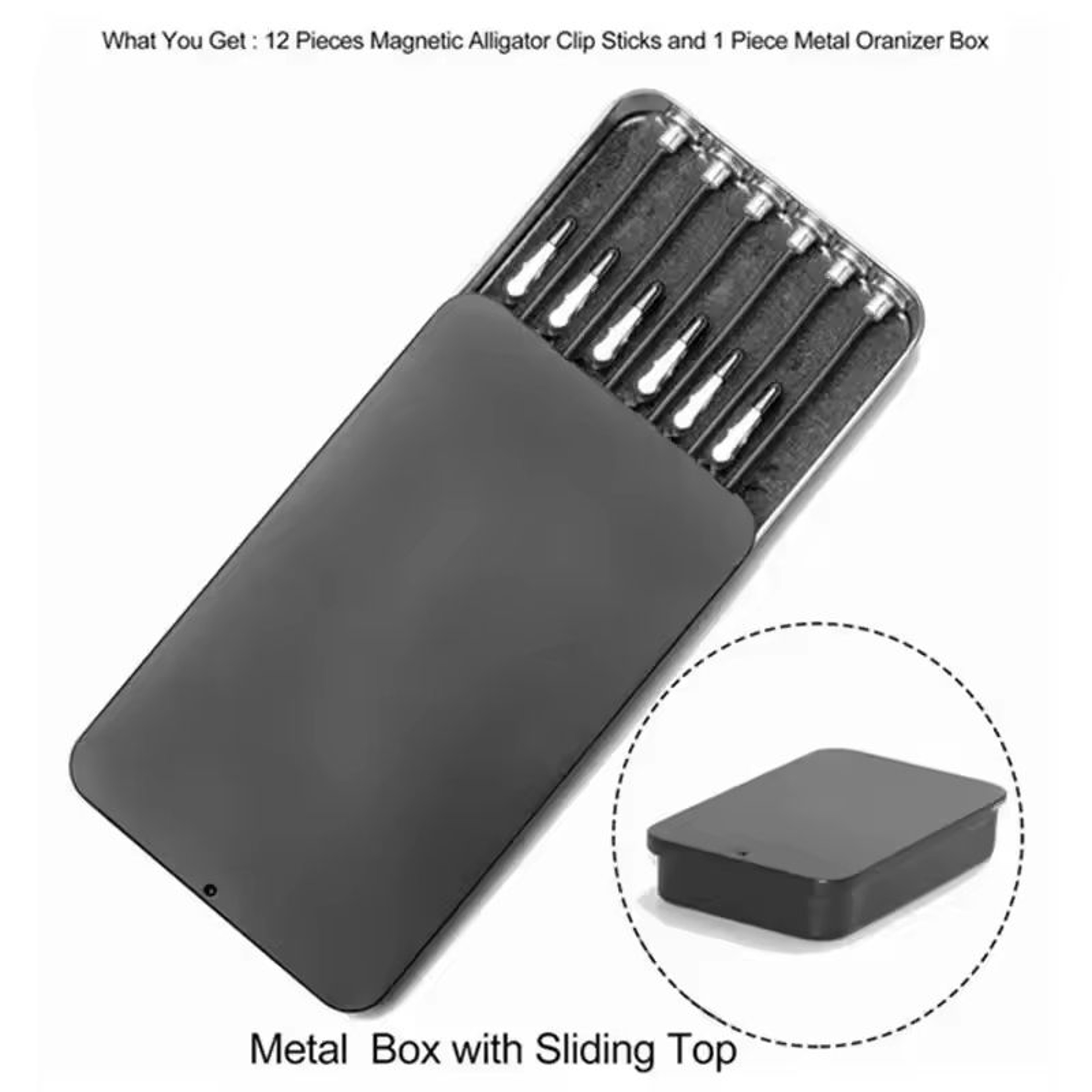 Model Painting Stand With Magnetic Alligator Clips 12 Piece Set 3
