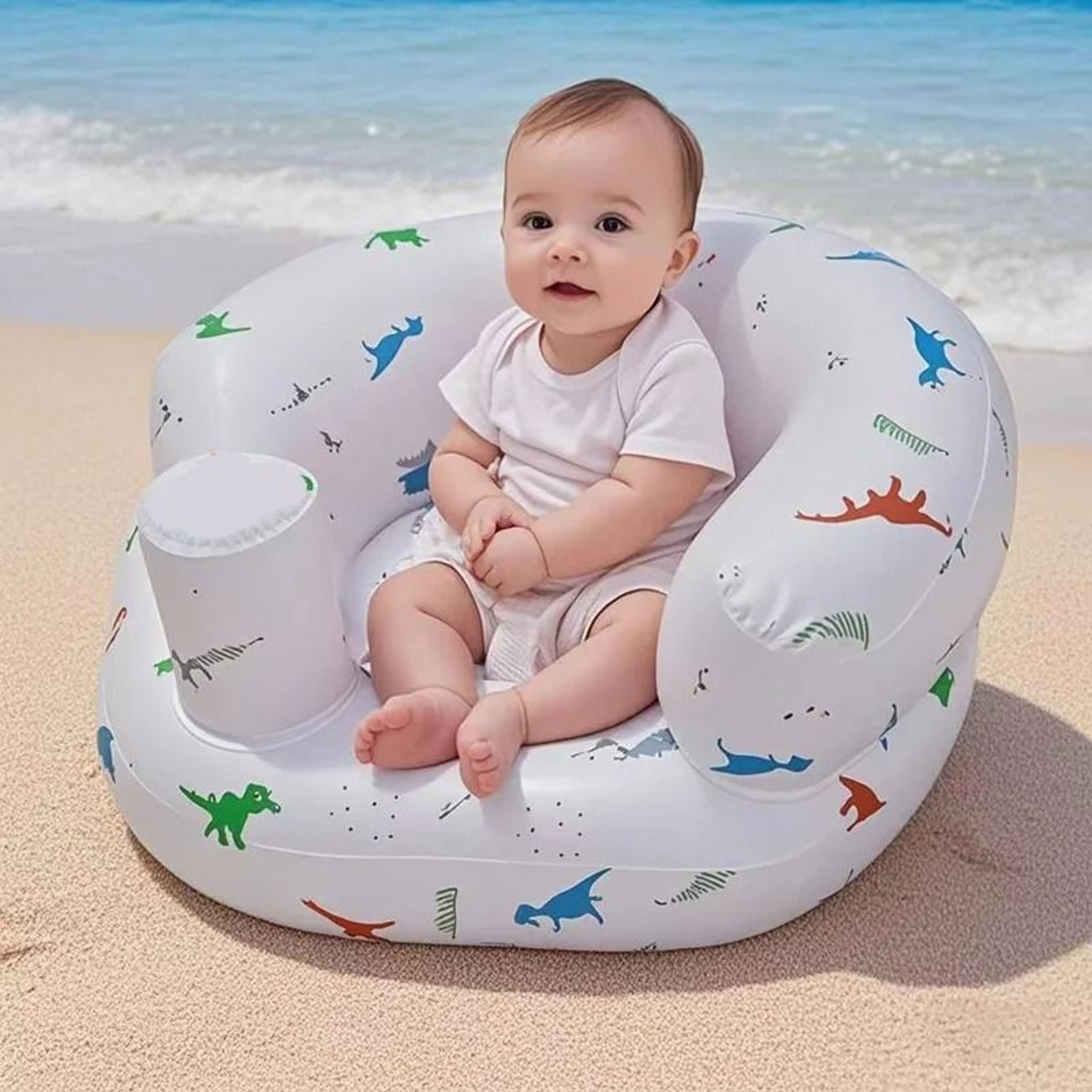 Inflatable Baby Sofa Support Seat 0