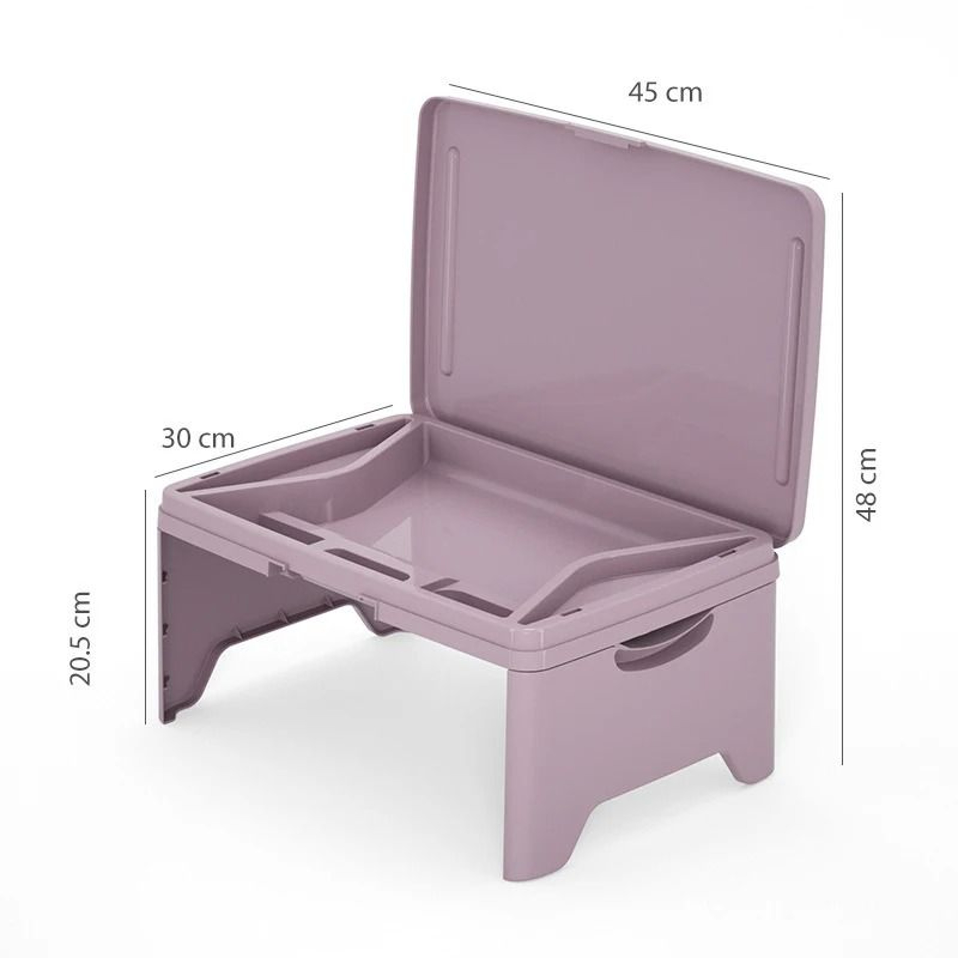 Portable Foldable Laptop Desk With Storage Handle 6