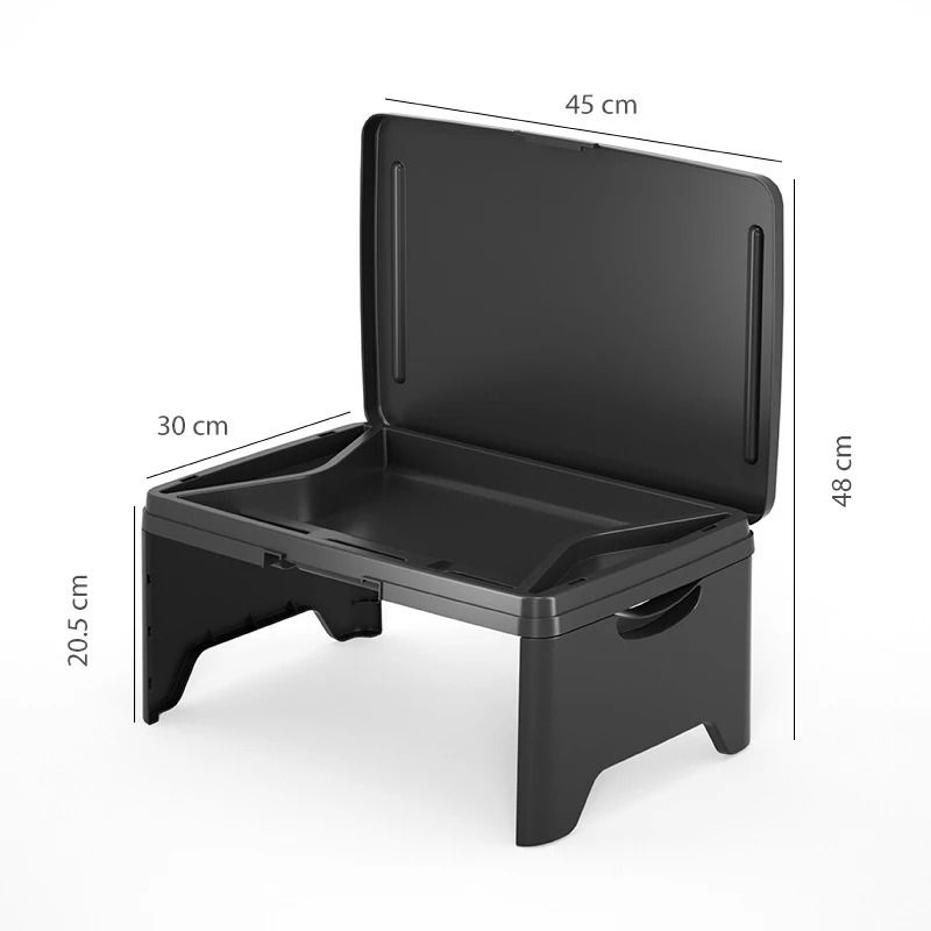 Portable Foldable Laptop Desk With Storage Handle 7
