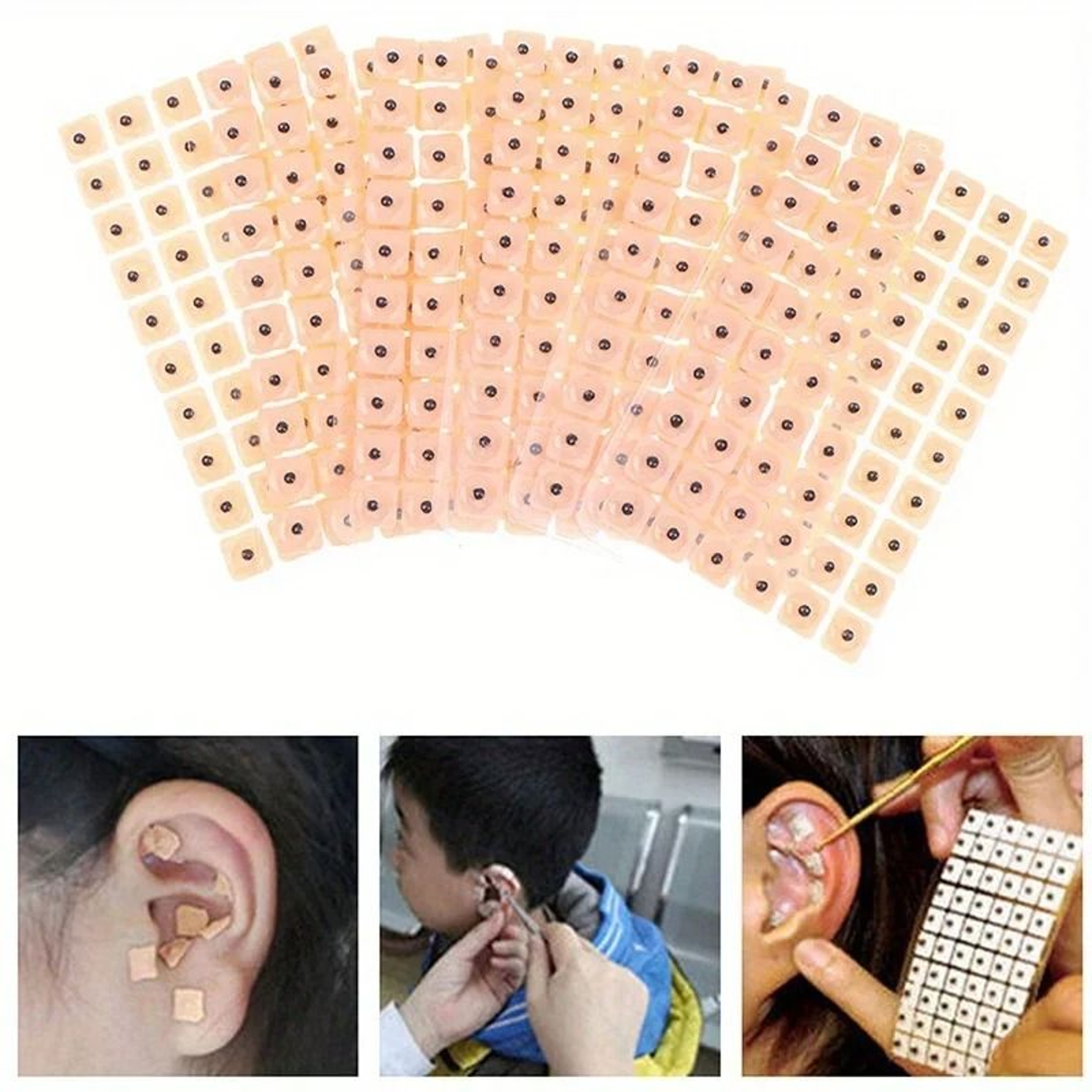 Ear Acupressure Seed Stickers Relaxation Therapy Set 1