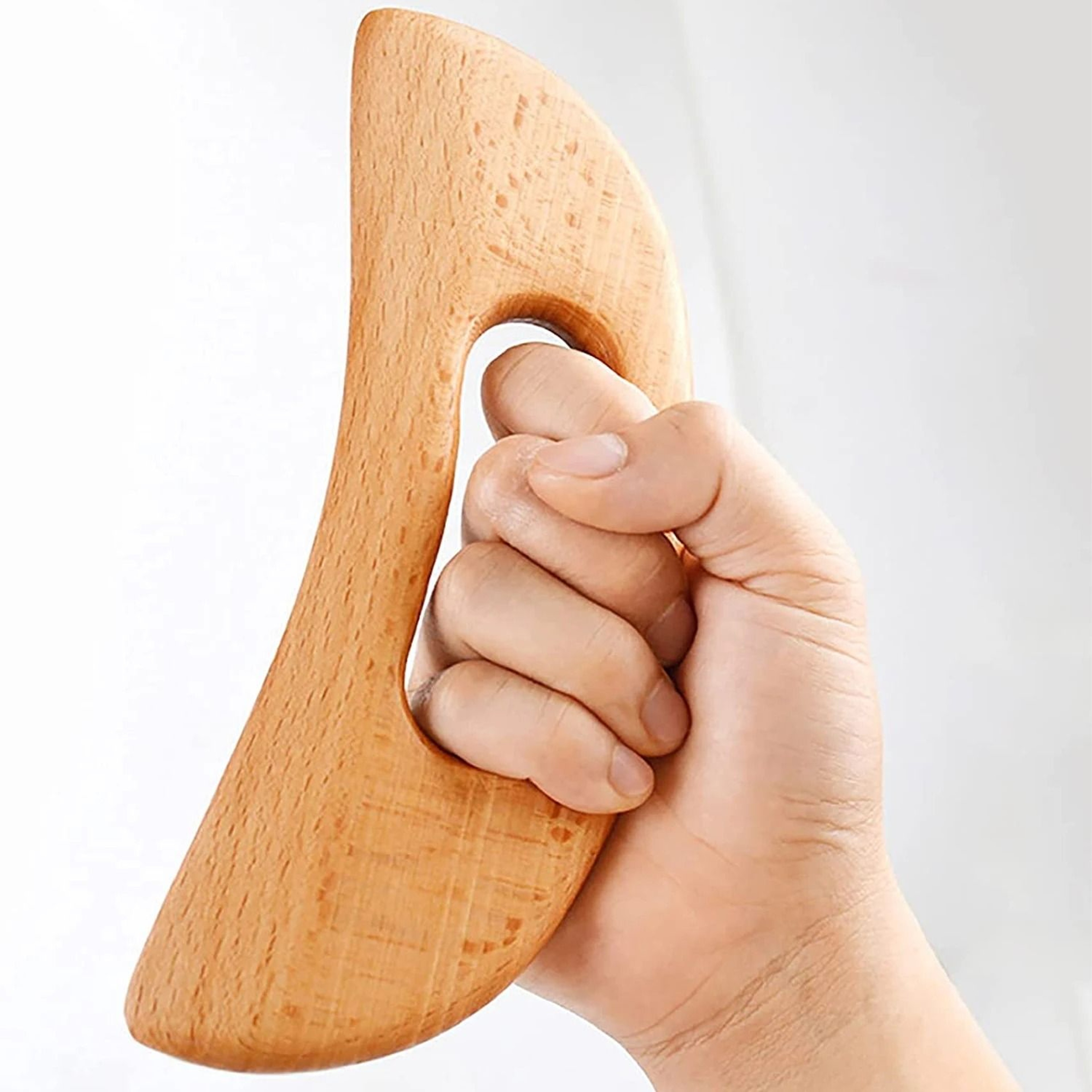 Wooden Body Gua Sha Massage Paddle 1