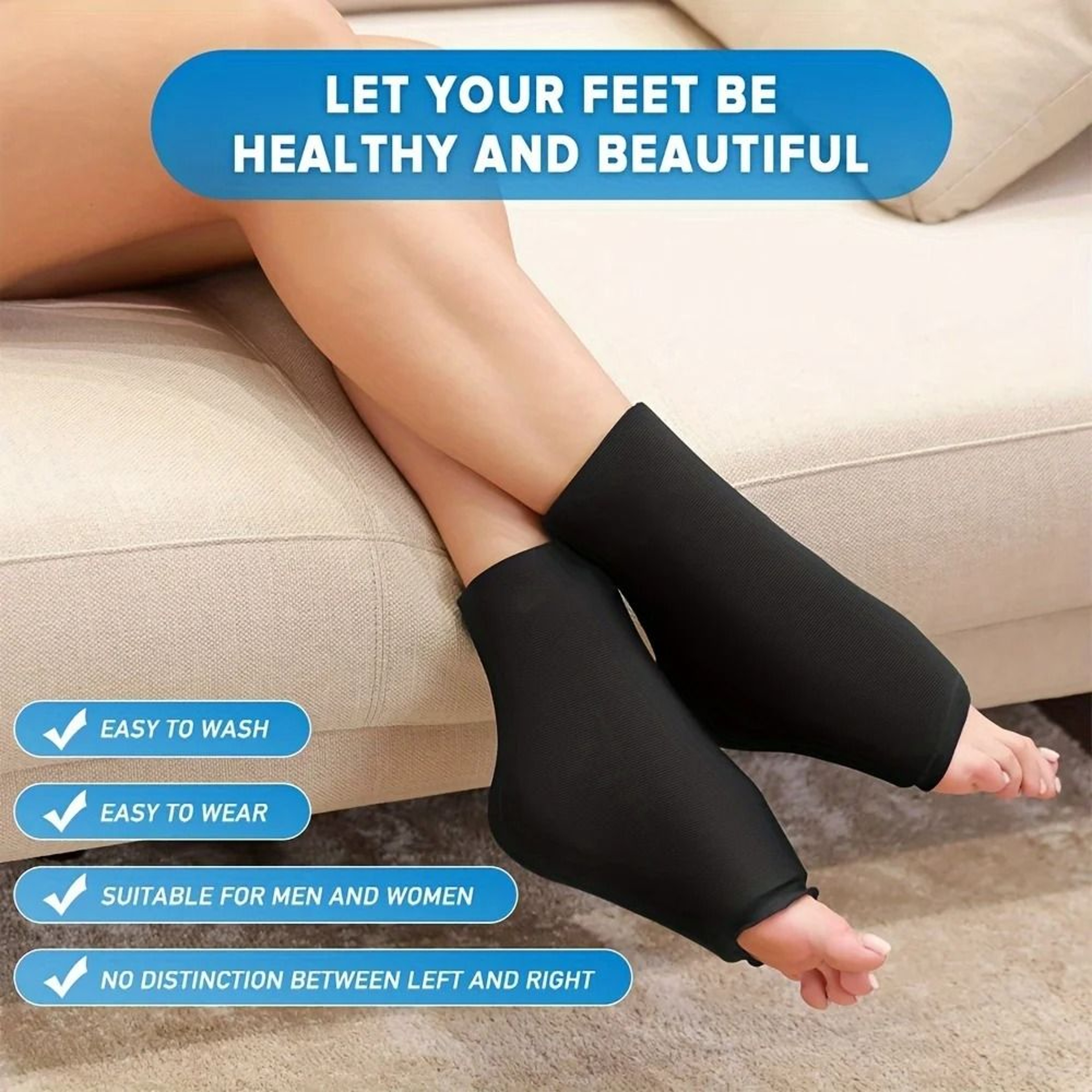Reusable Hot And Cold Gel Ice Pack For Feet 1