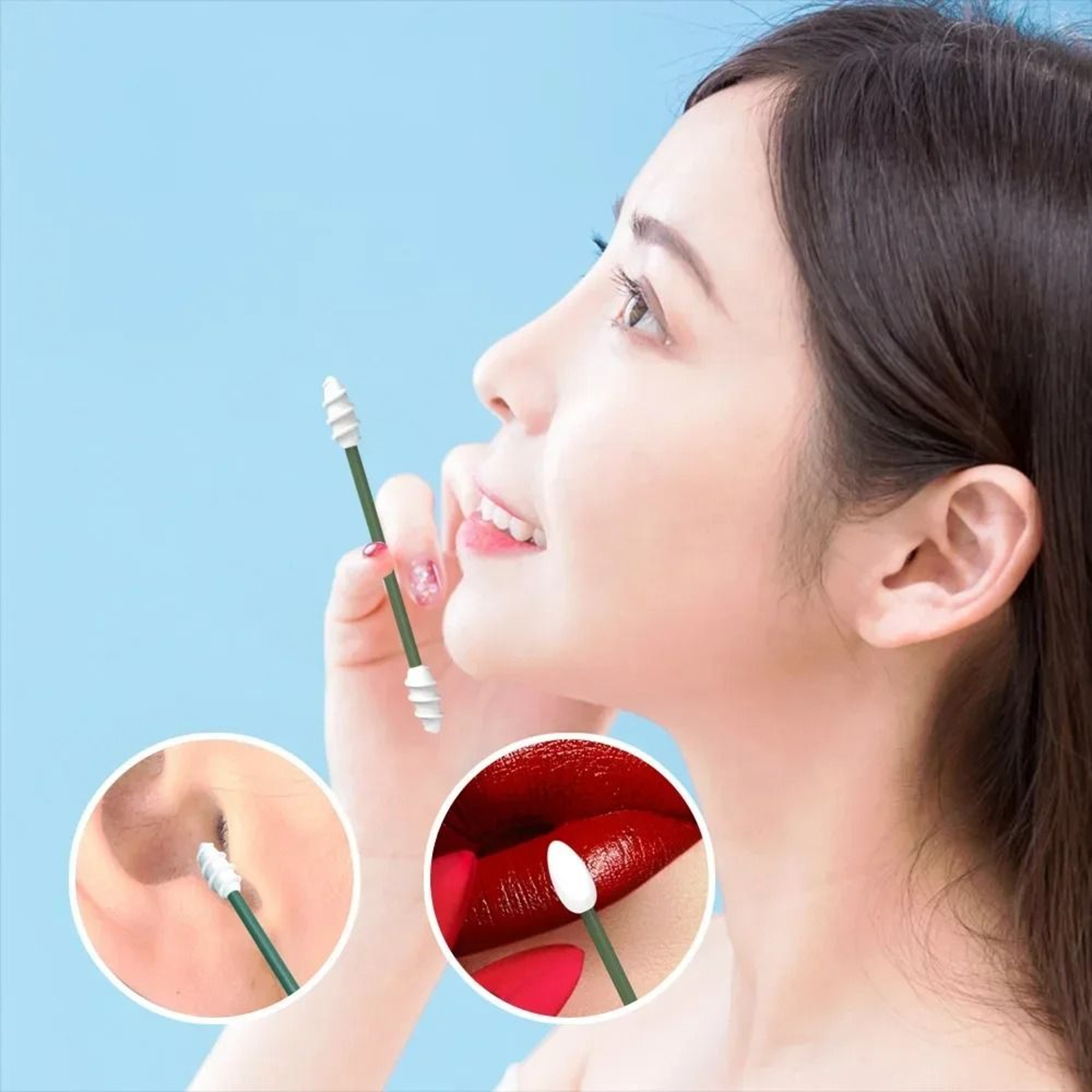 Reusable Silicone Ear Cleaning Swabs With Storage Case 5
