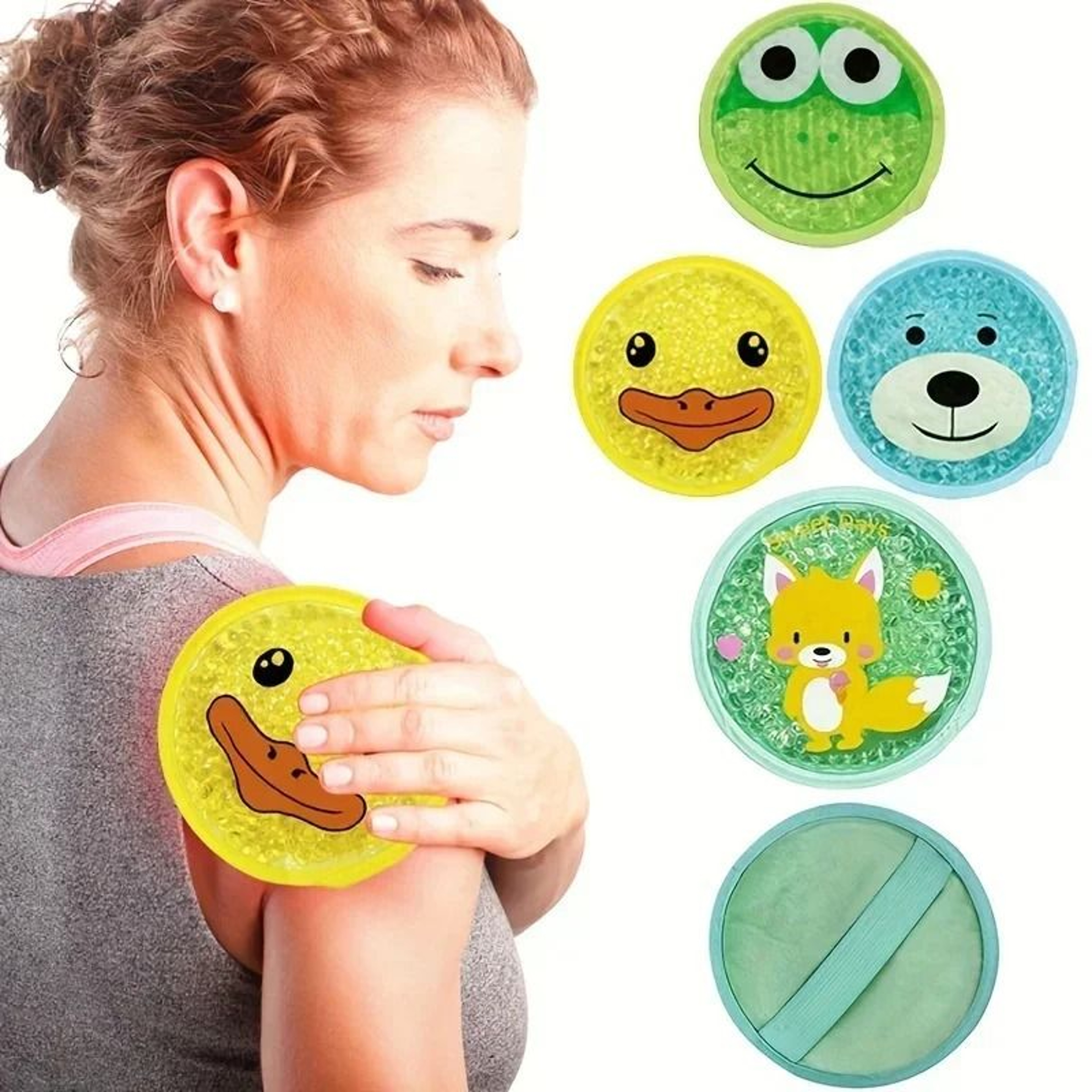 Reusable Cartoon Gel Ice Pack For Hot And Cold Therapy 0