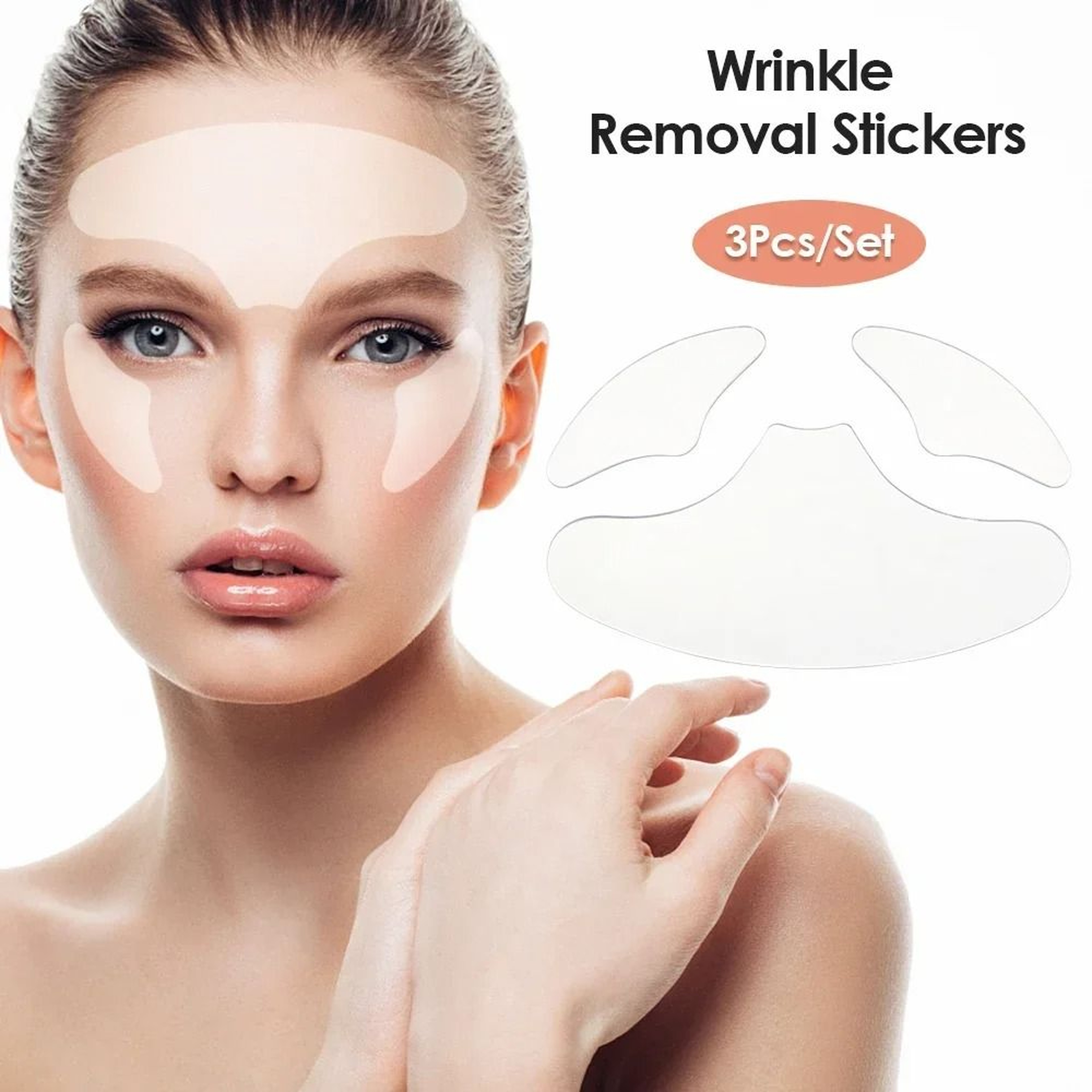 Reusable Silicone Face Patches For Wrinkle Prevention And Skin Smoothing 6