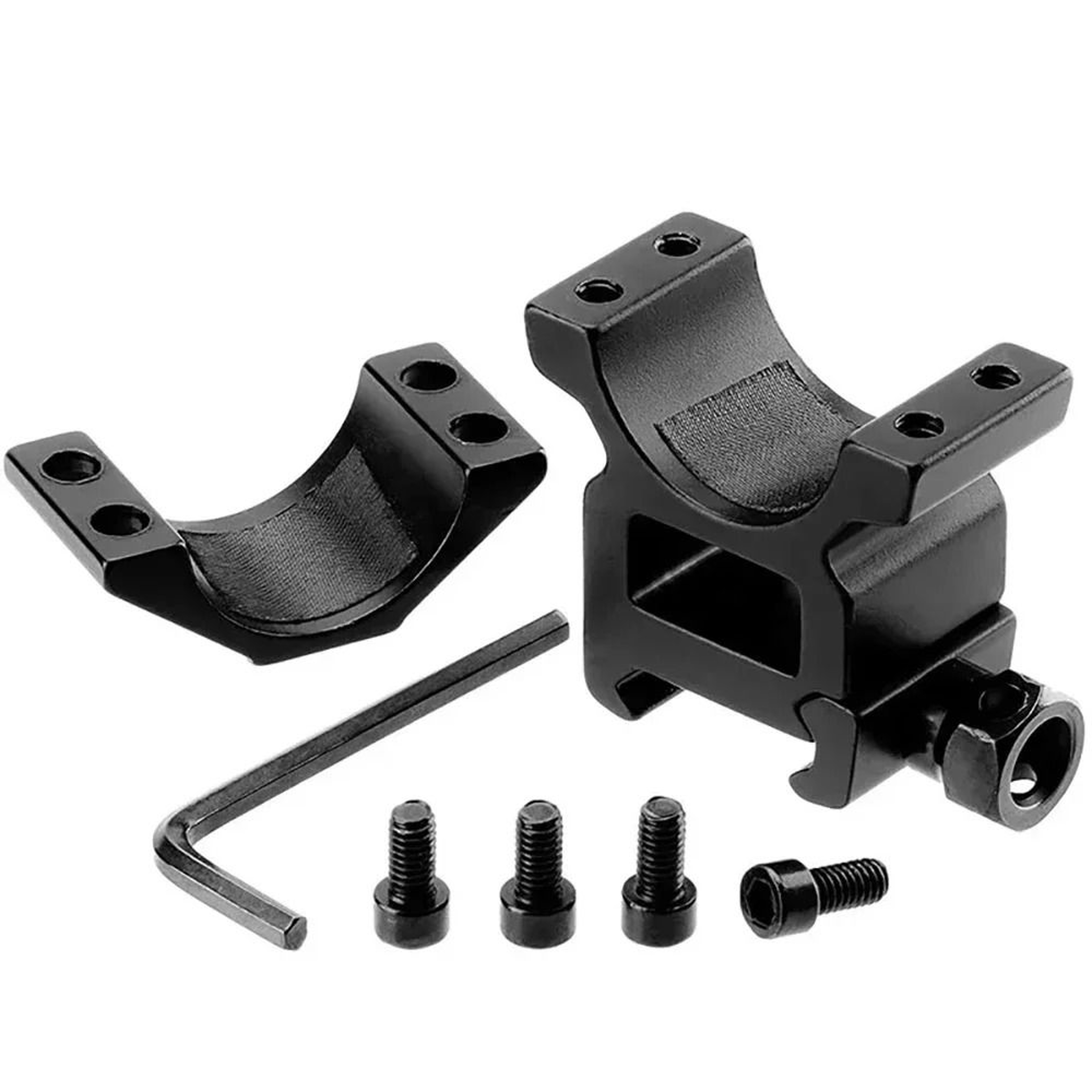 Aluminum Rifle Scope Mount Rings For 254mm And 30mm Tubes 5