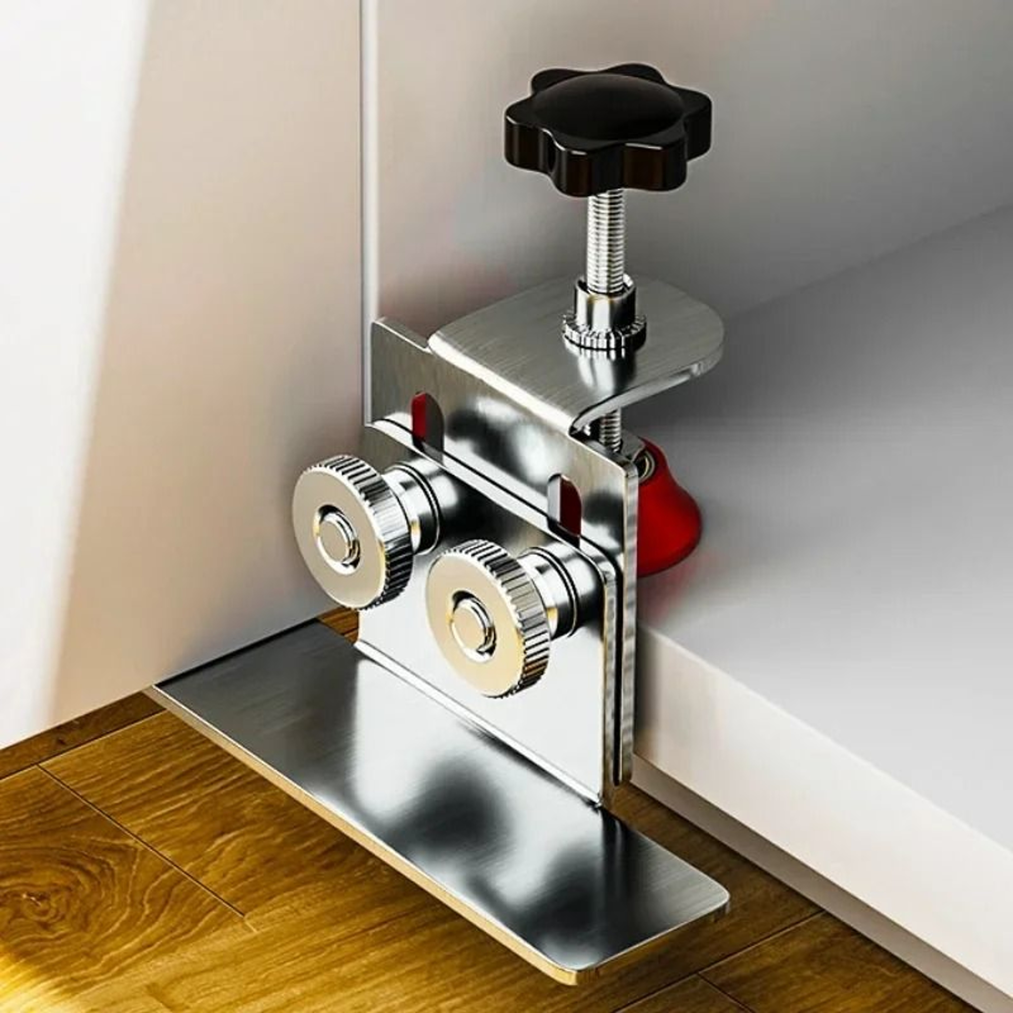 Stainless Steel Cabinet Door Installation Locator Jig 6