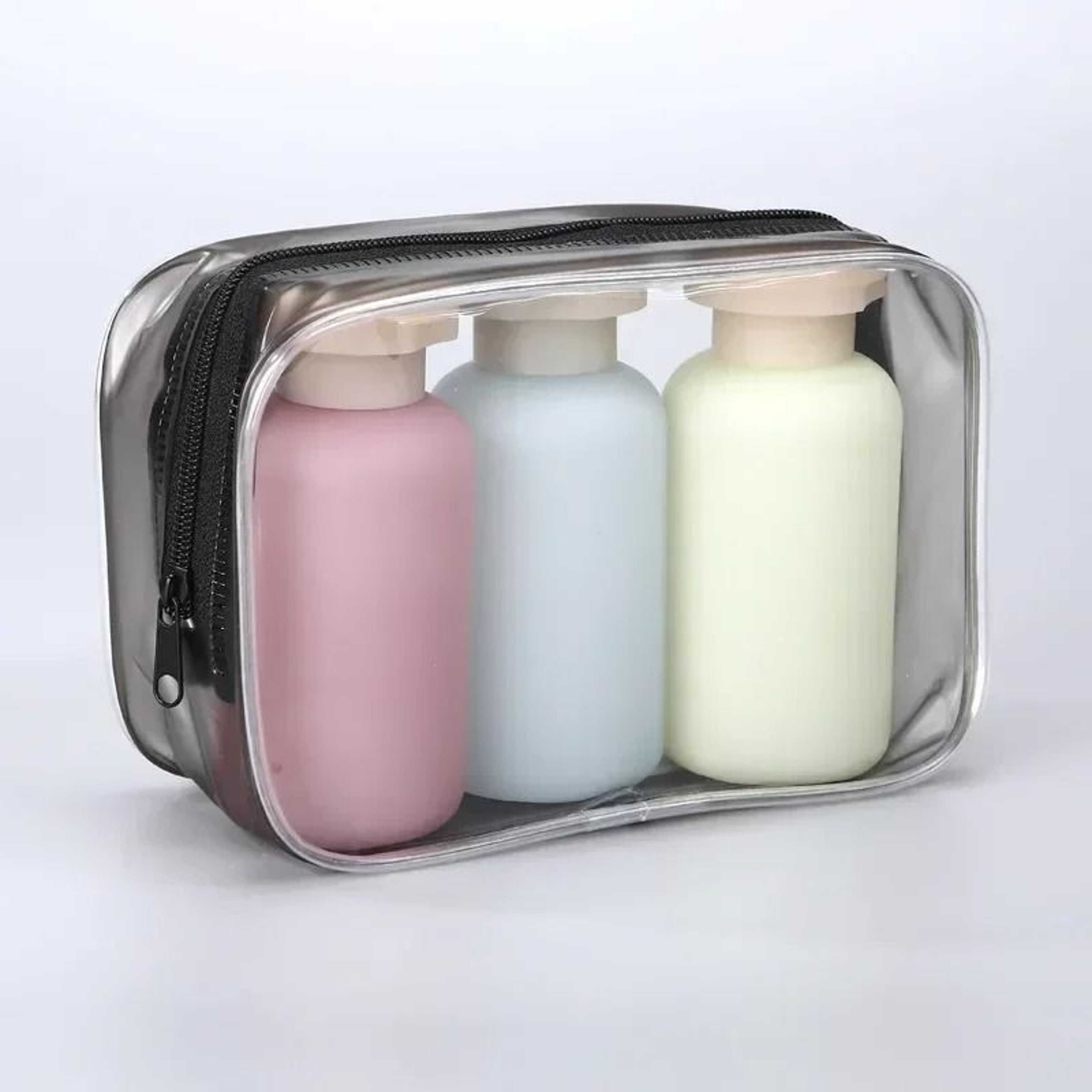 Silicone Travel Bottles Set With Leak Proof Design 0