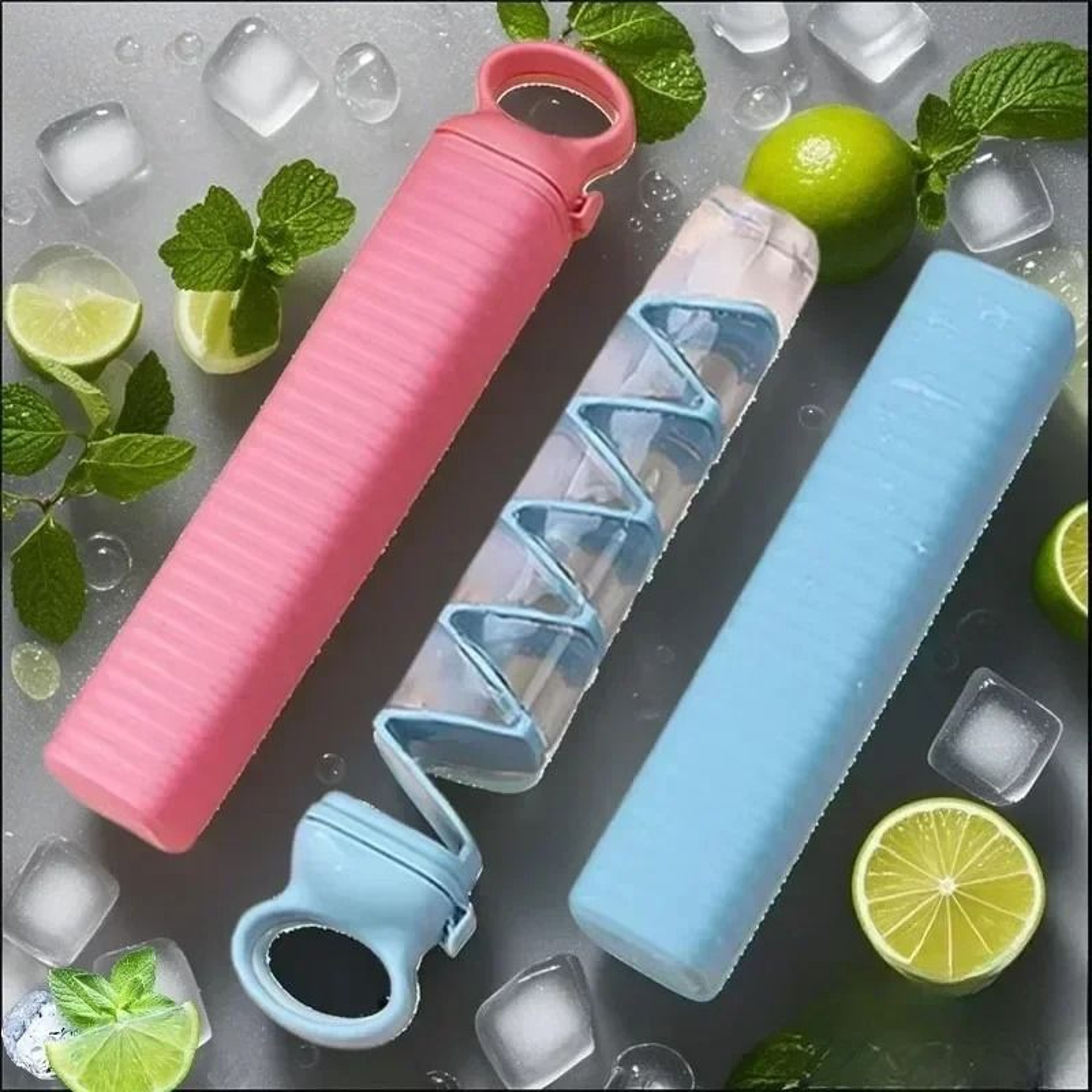 Press Style Ice Cube Tray For Fast Freezing 0