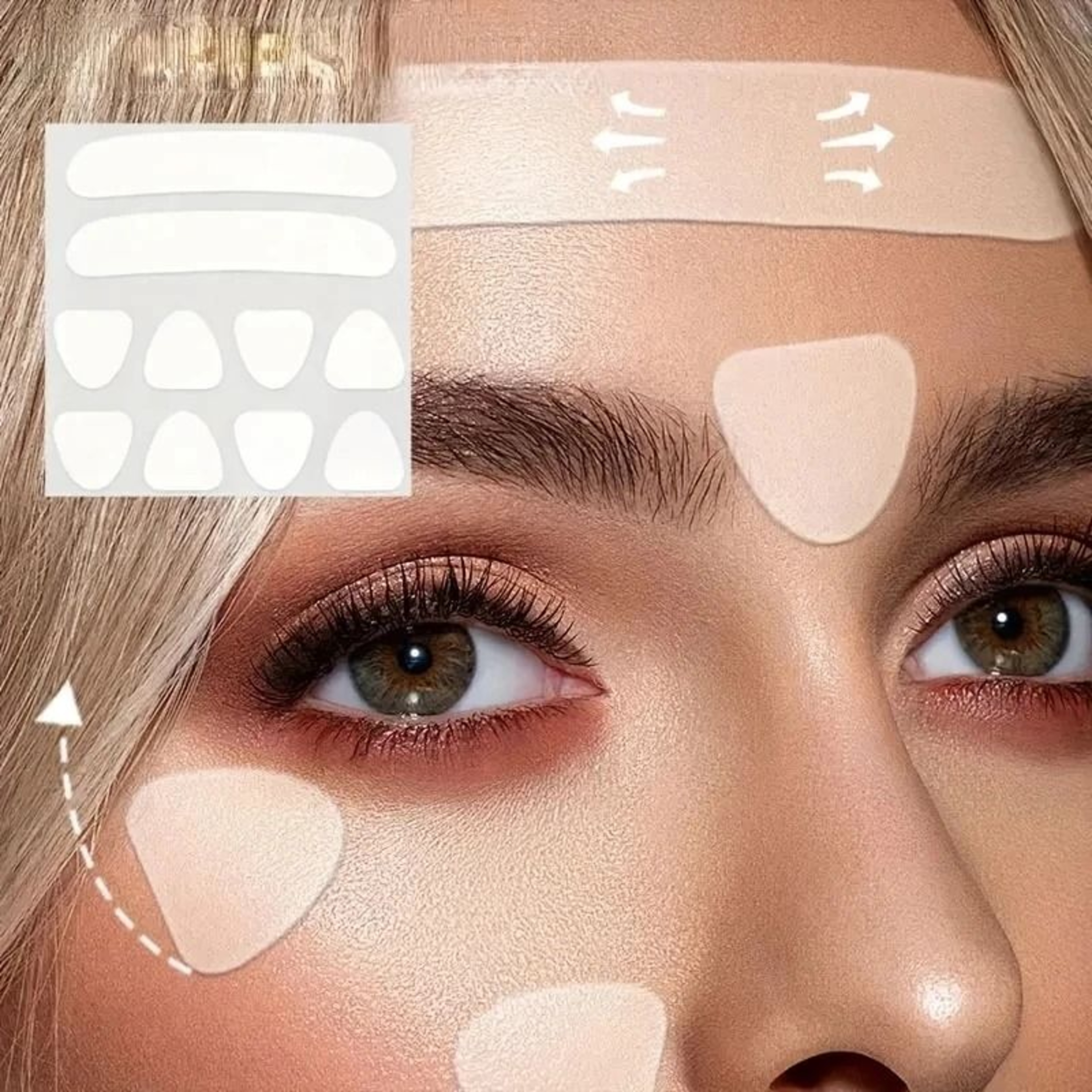 Invisible V Face Lifting Stickers For Cheek And Mouth Area 6