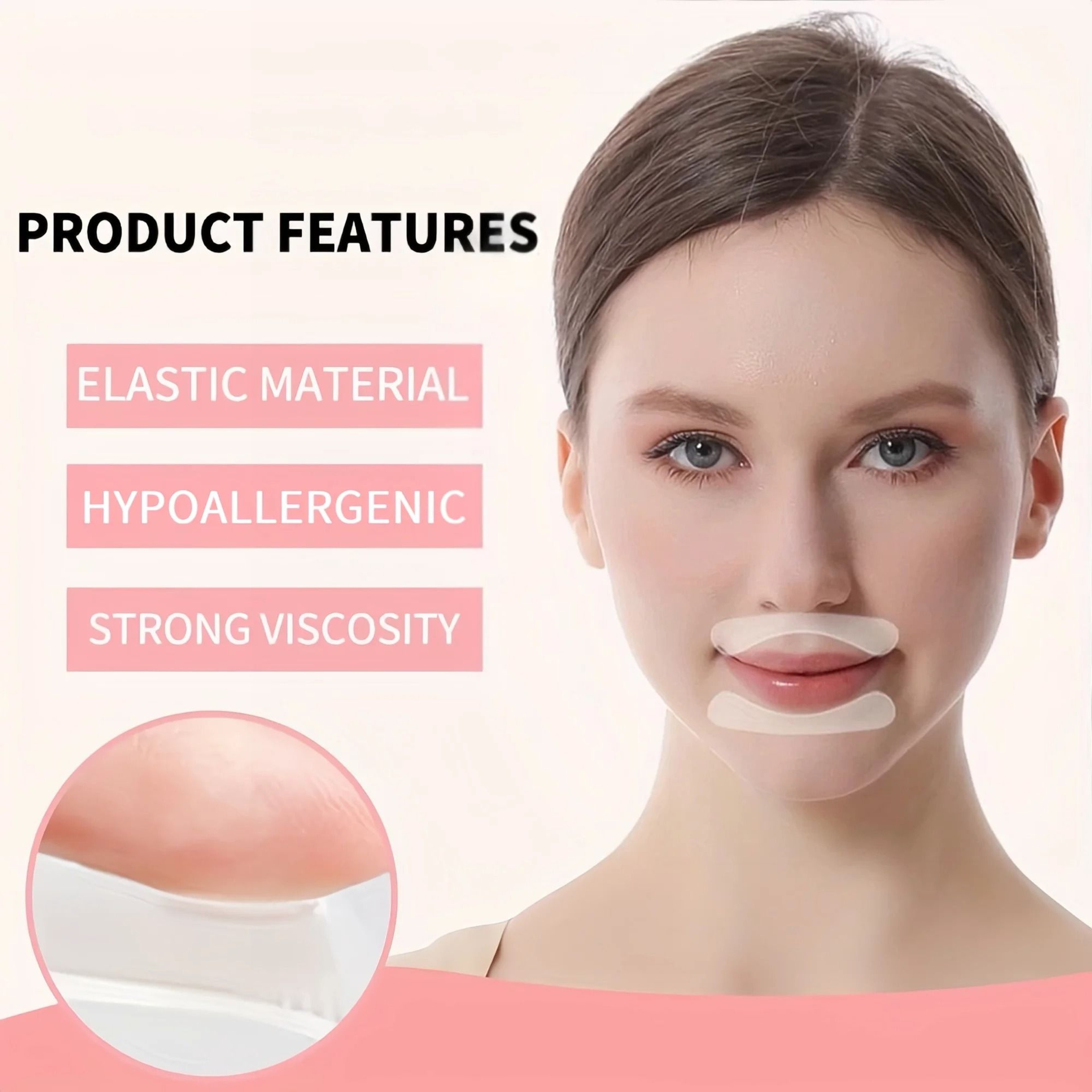 Reusable Silicone Lip Pads Facial Lifting Patch Set 1
