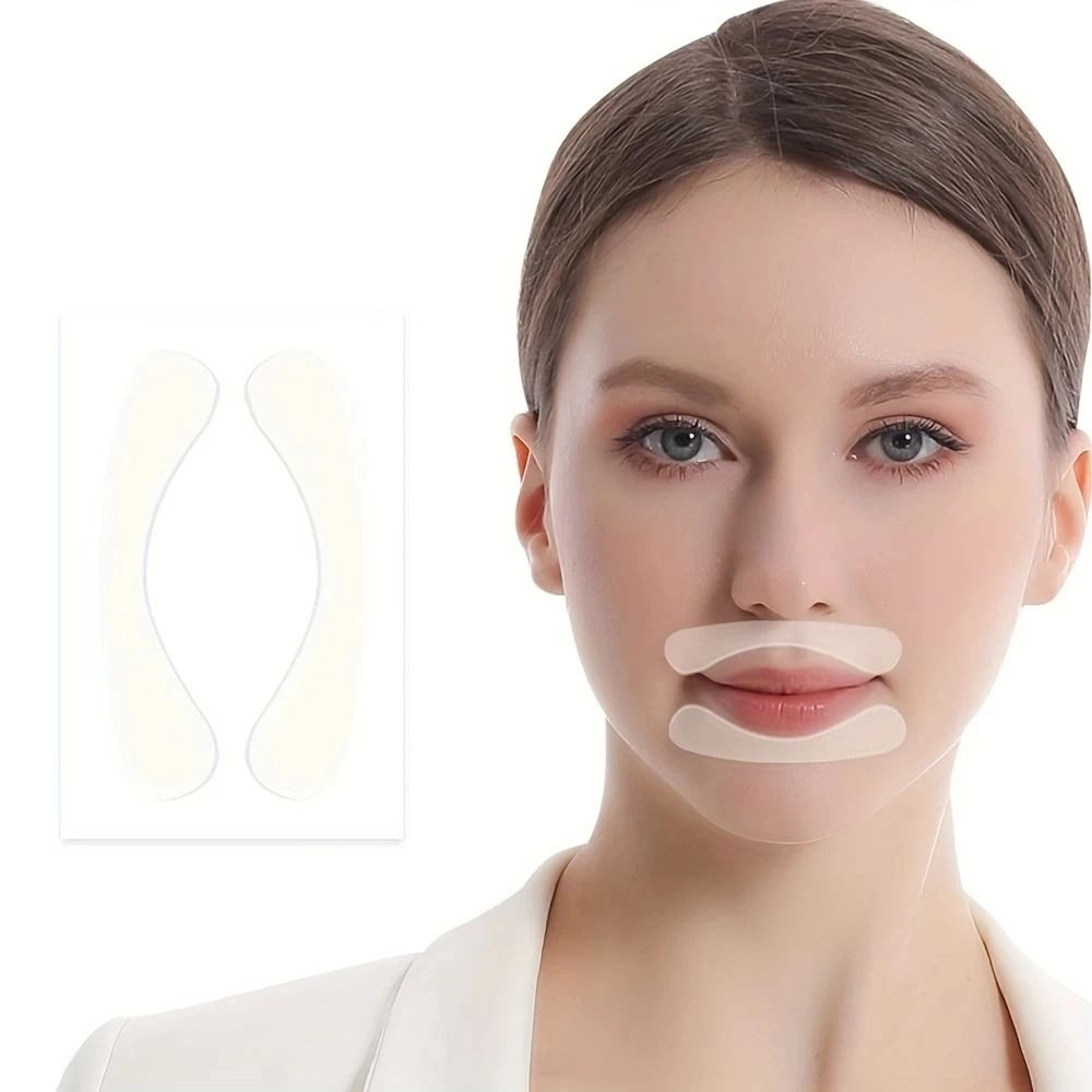 Reusable Silicone Lip Pads Facial Lifting Patch Set 3