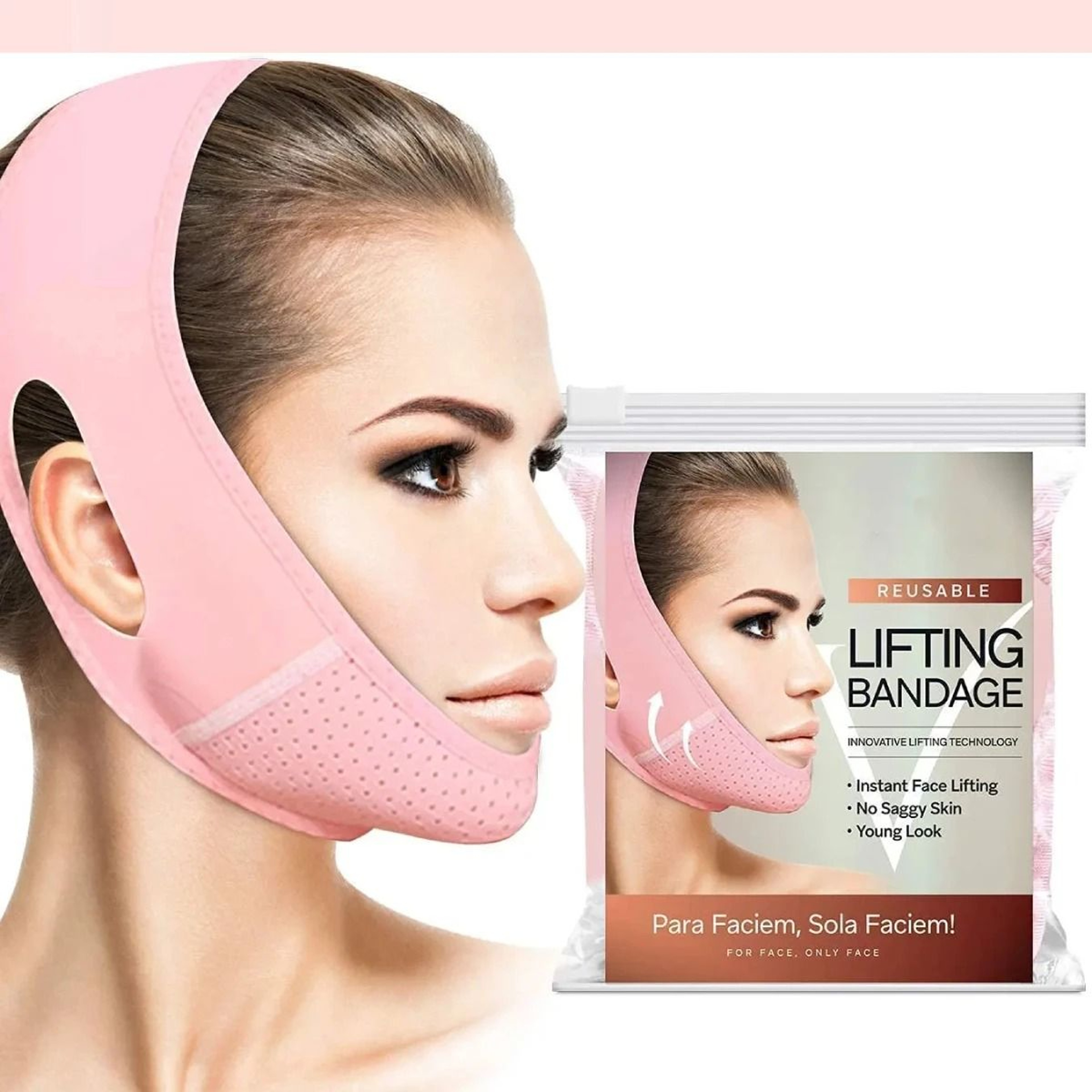 Adjustable V Line Chin Strap Jawline Shaper 6