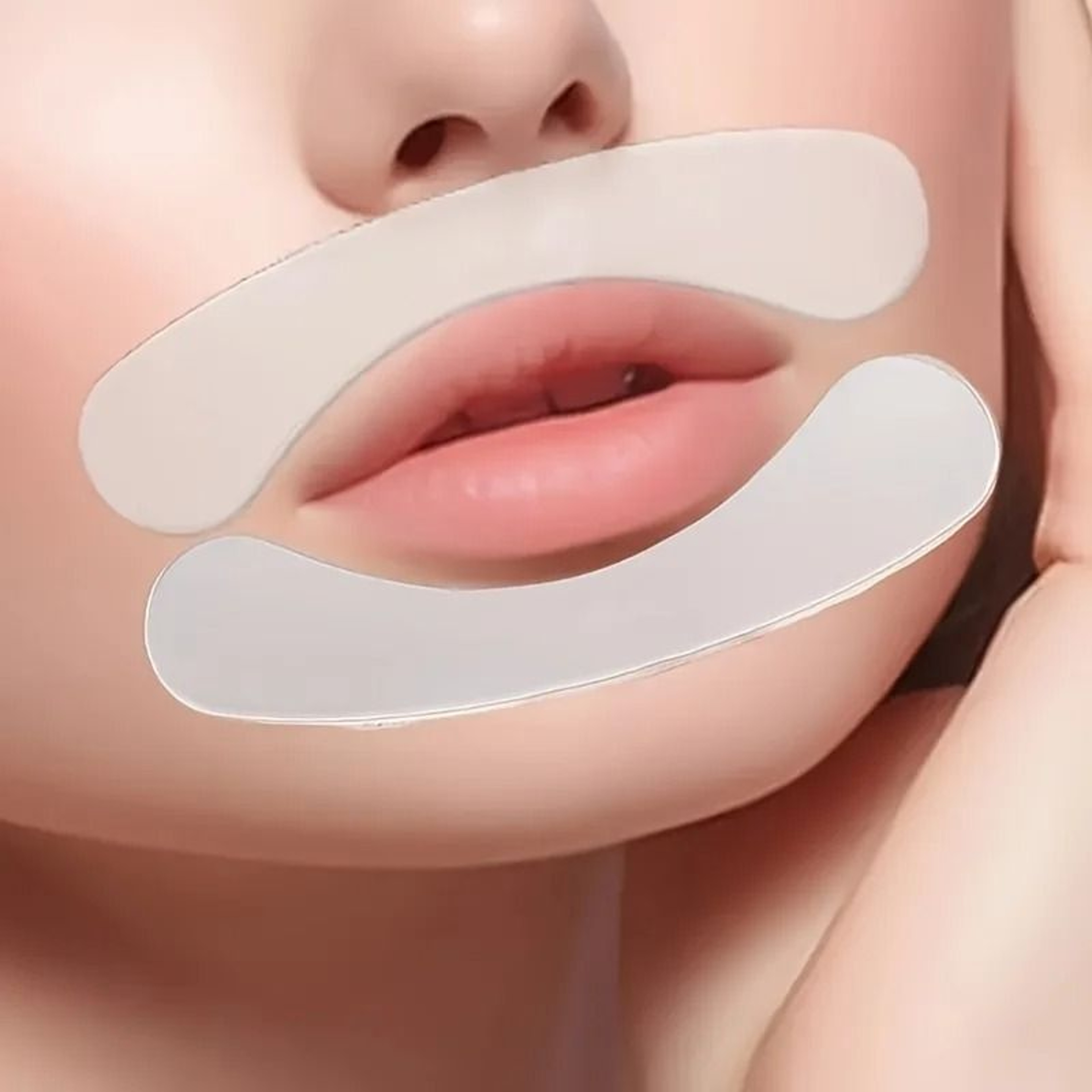 Hypoallergenic Silicone Lip Pads Reusable Facial Patch Set 2