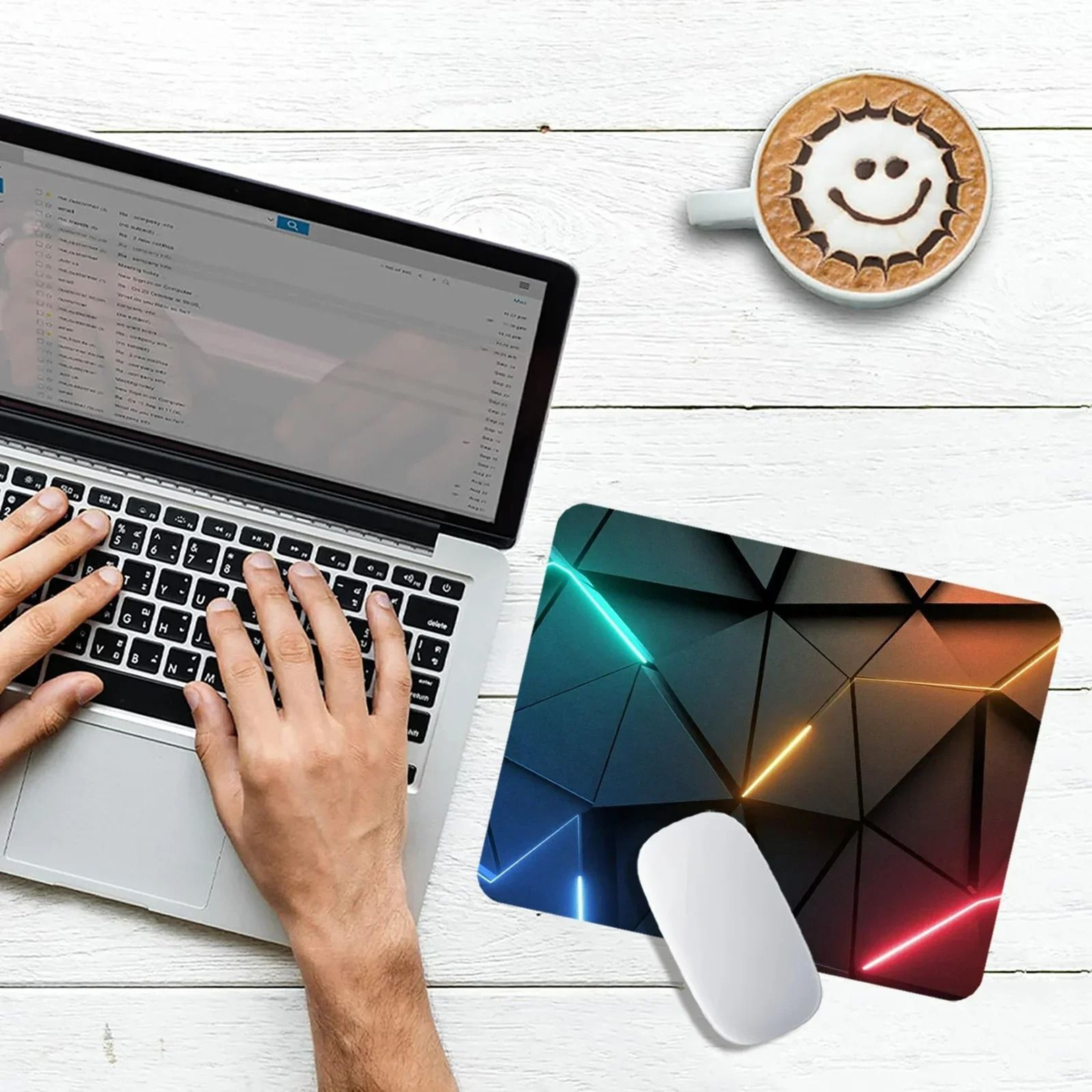 Extended Mouse Pad Desk Mat With Non Slip Base 4