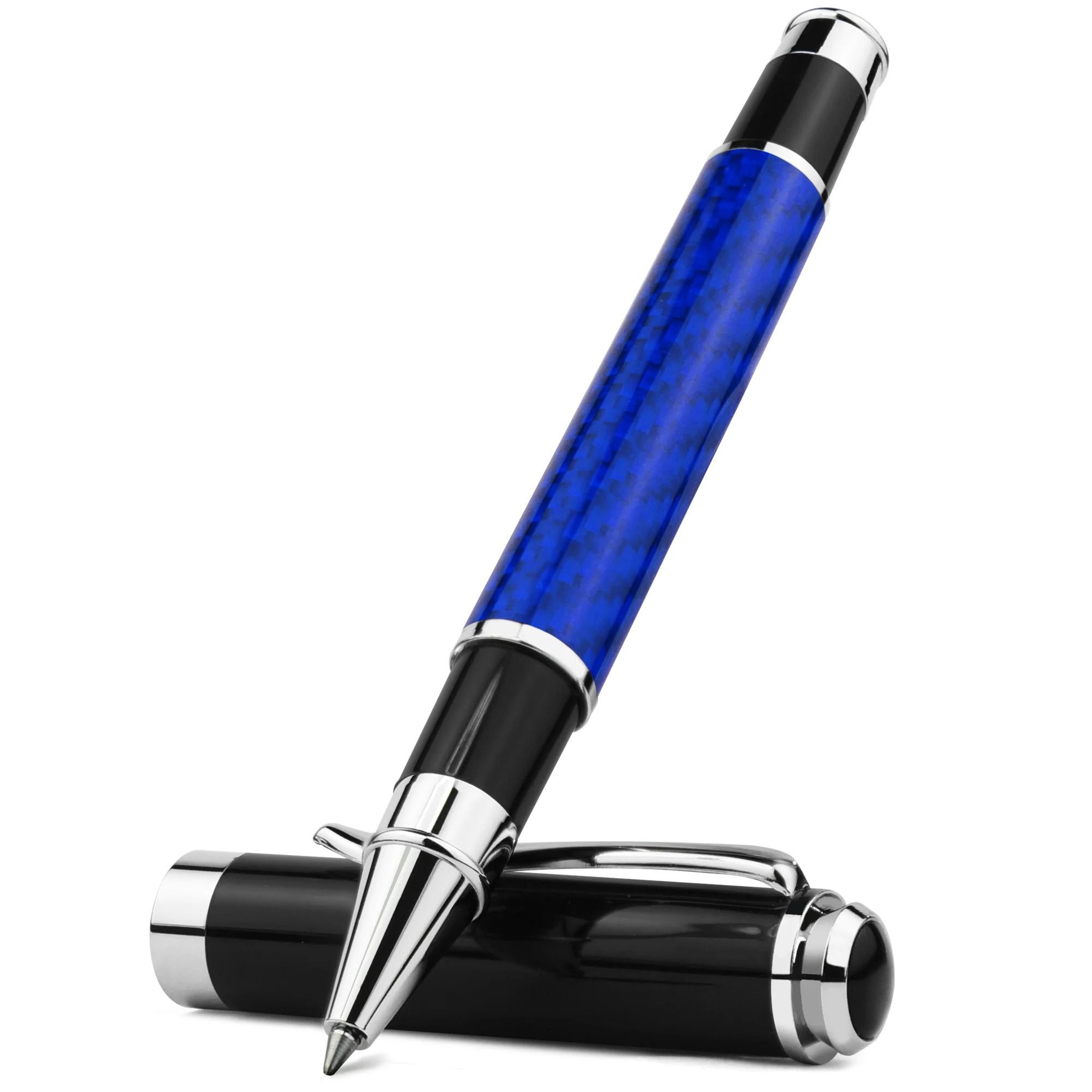 Carbon Fiber Signature Gel Pen With 05mm Fine Point 5