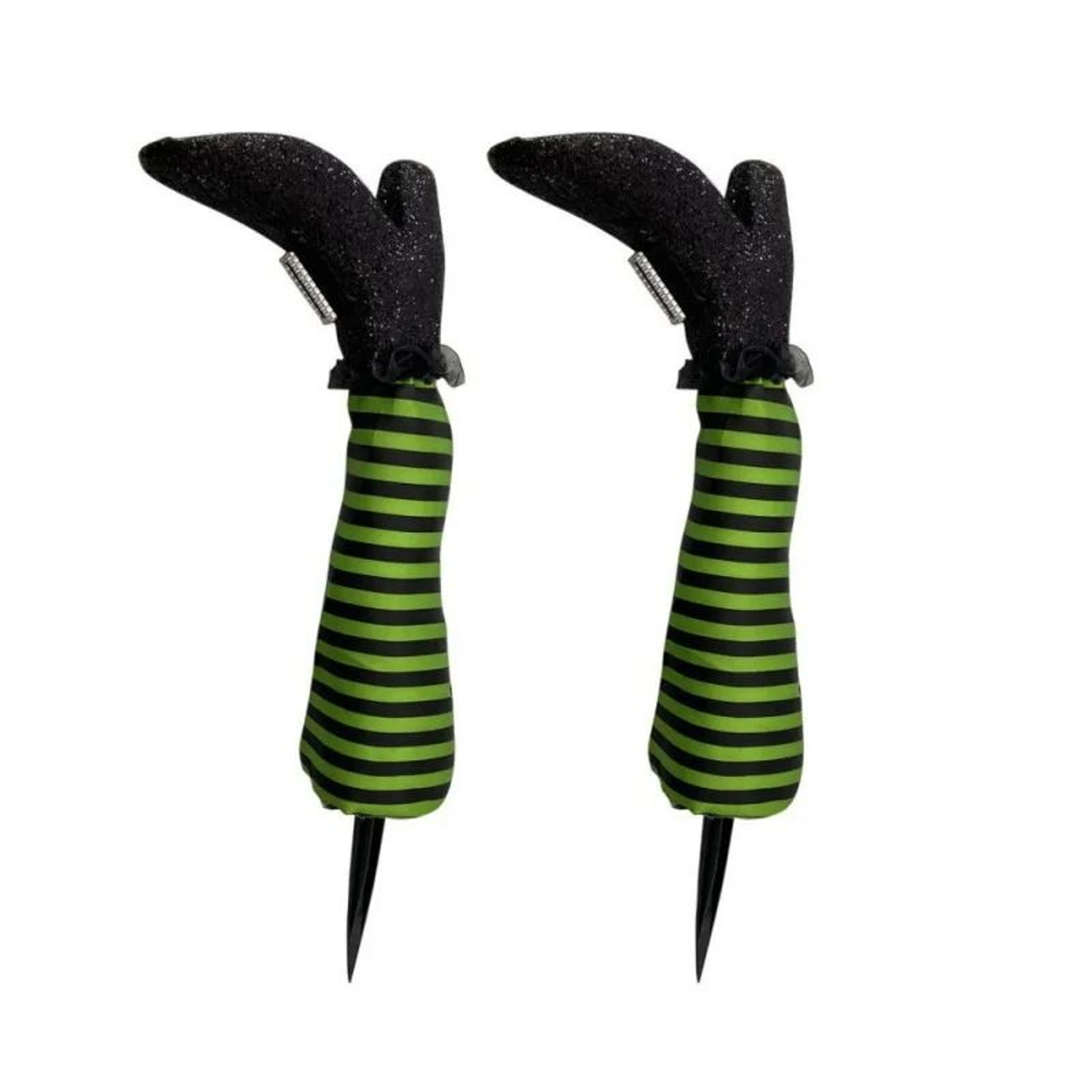 Halloween Witch Legs Yard Decoration With Boots Set Of 2 6