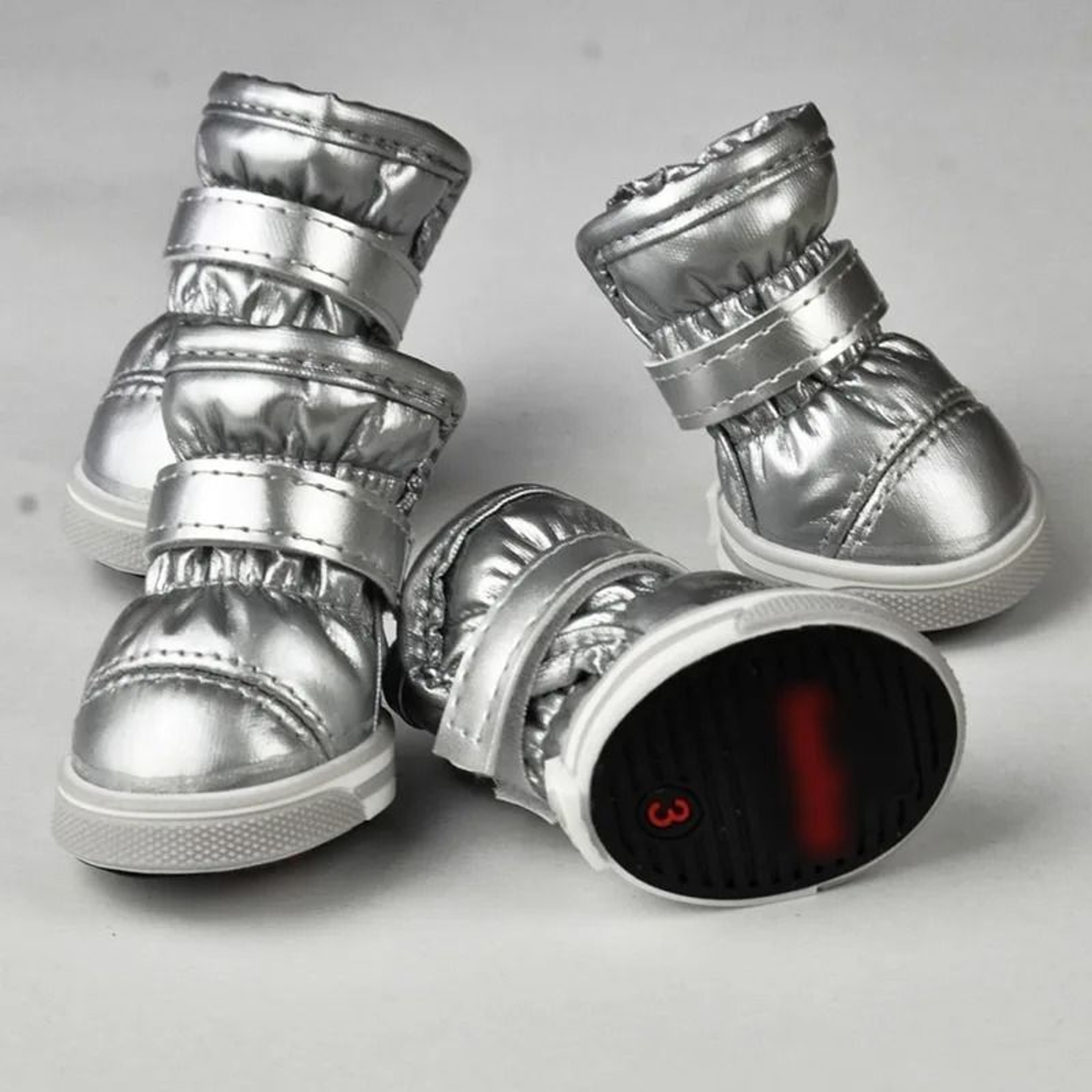 Warm Waterproof Dog Shoes For Winter And Cold Weather 1