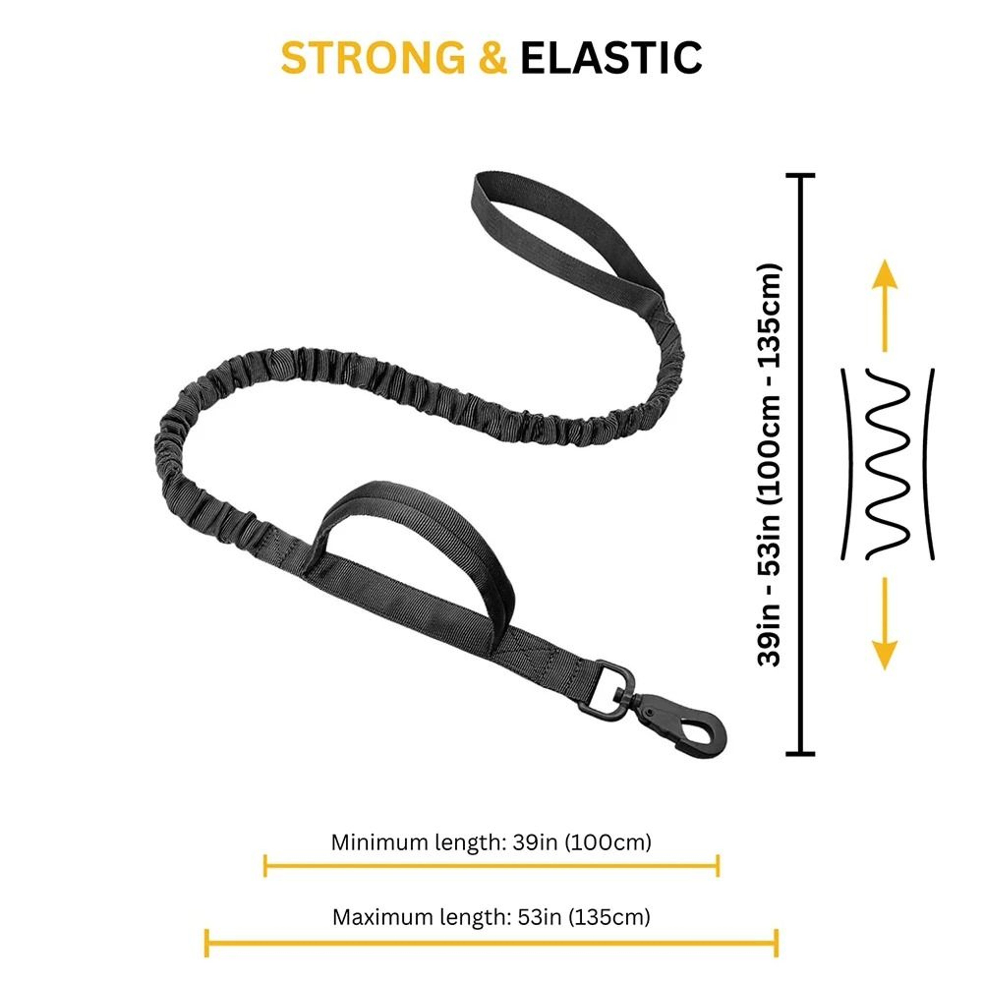 Tactical Dog Harness Leash Set For Large Dogs No Pull Training Vest 4