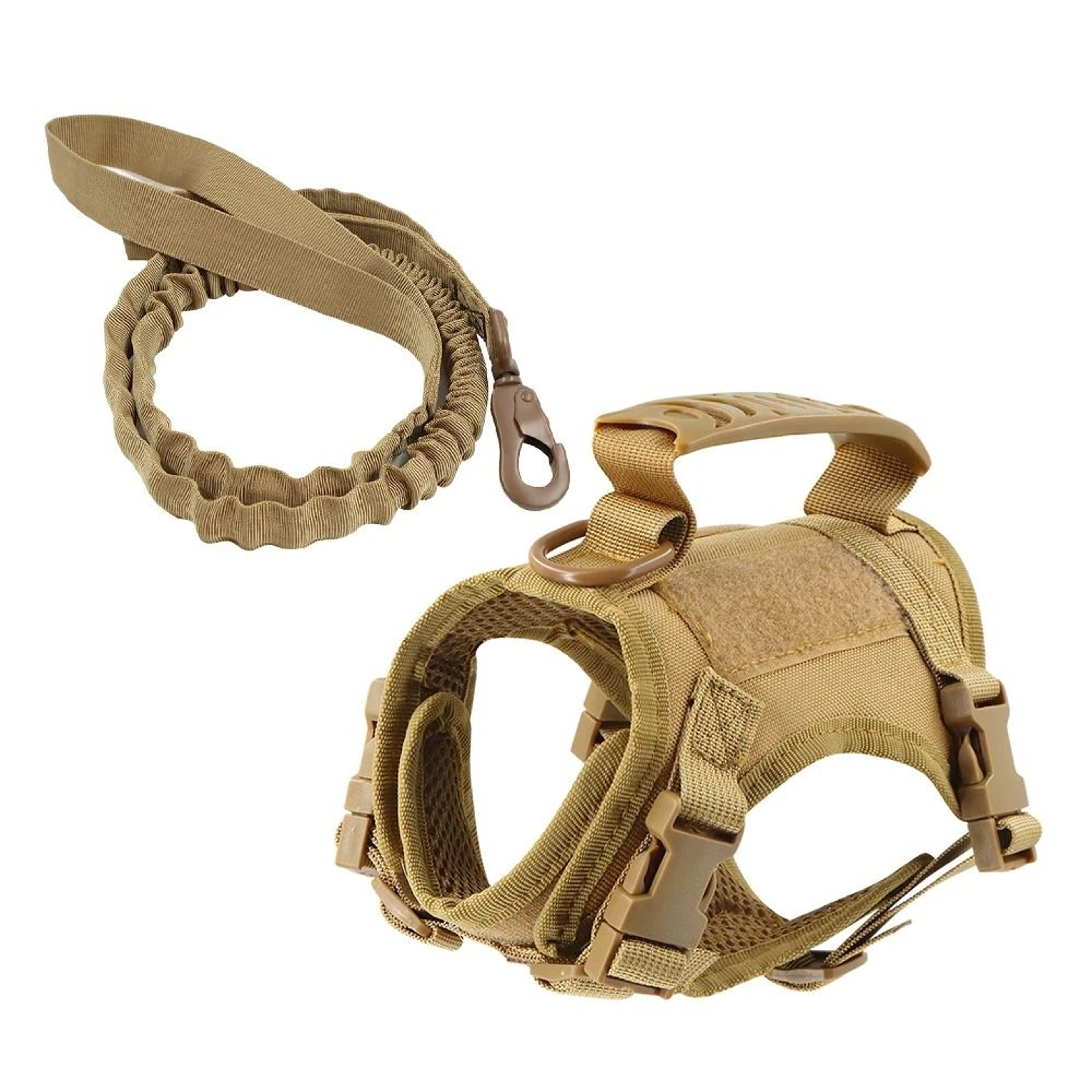 Adjustable Tactical Cat And Puppy Harness With Leash For Secure Training Walks 10