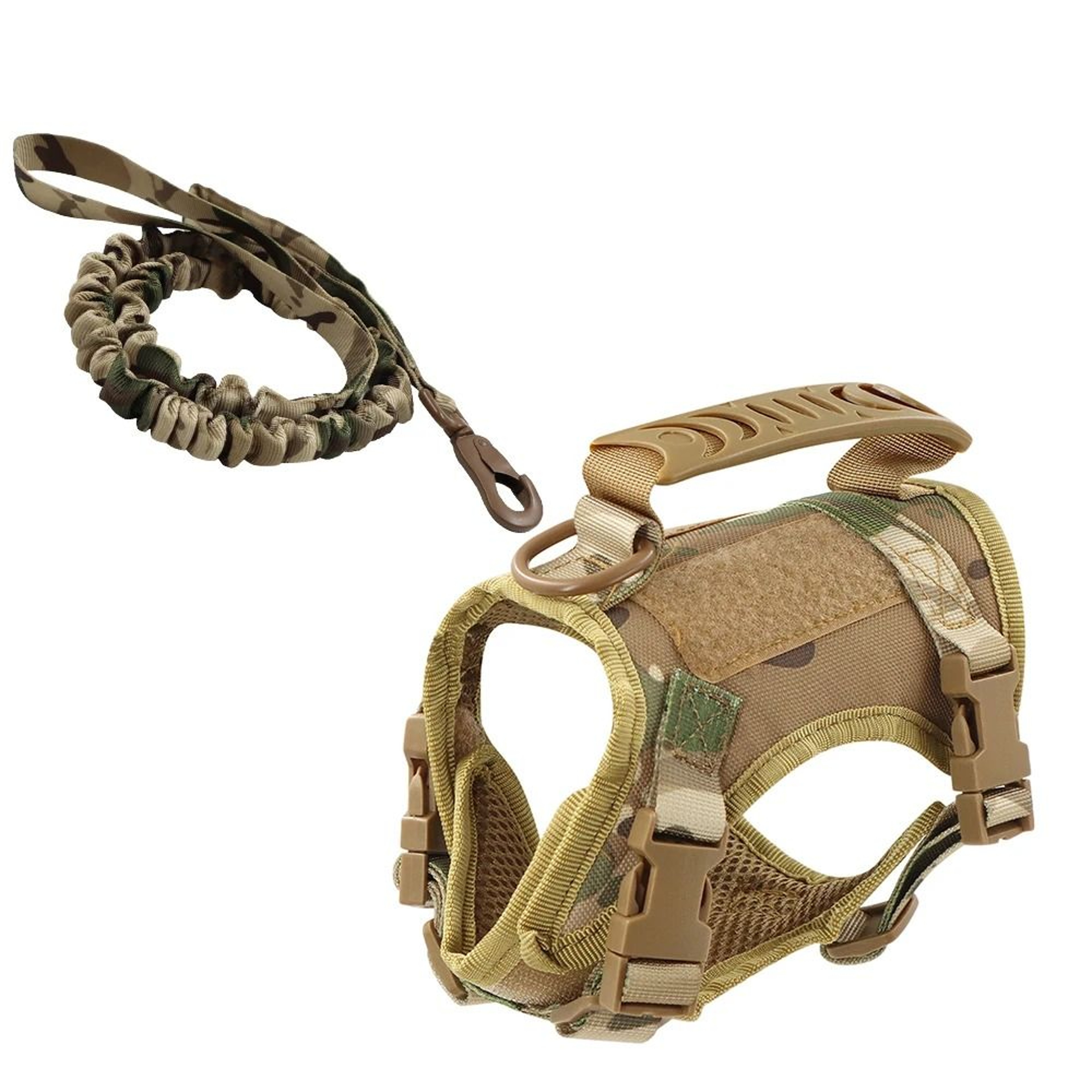 Adjustable Tactical Cat And Puppy Harness With Leash For Secure Training Walks 8