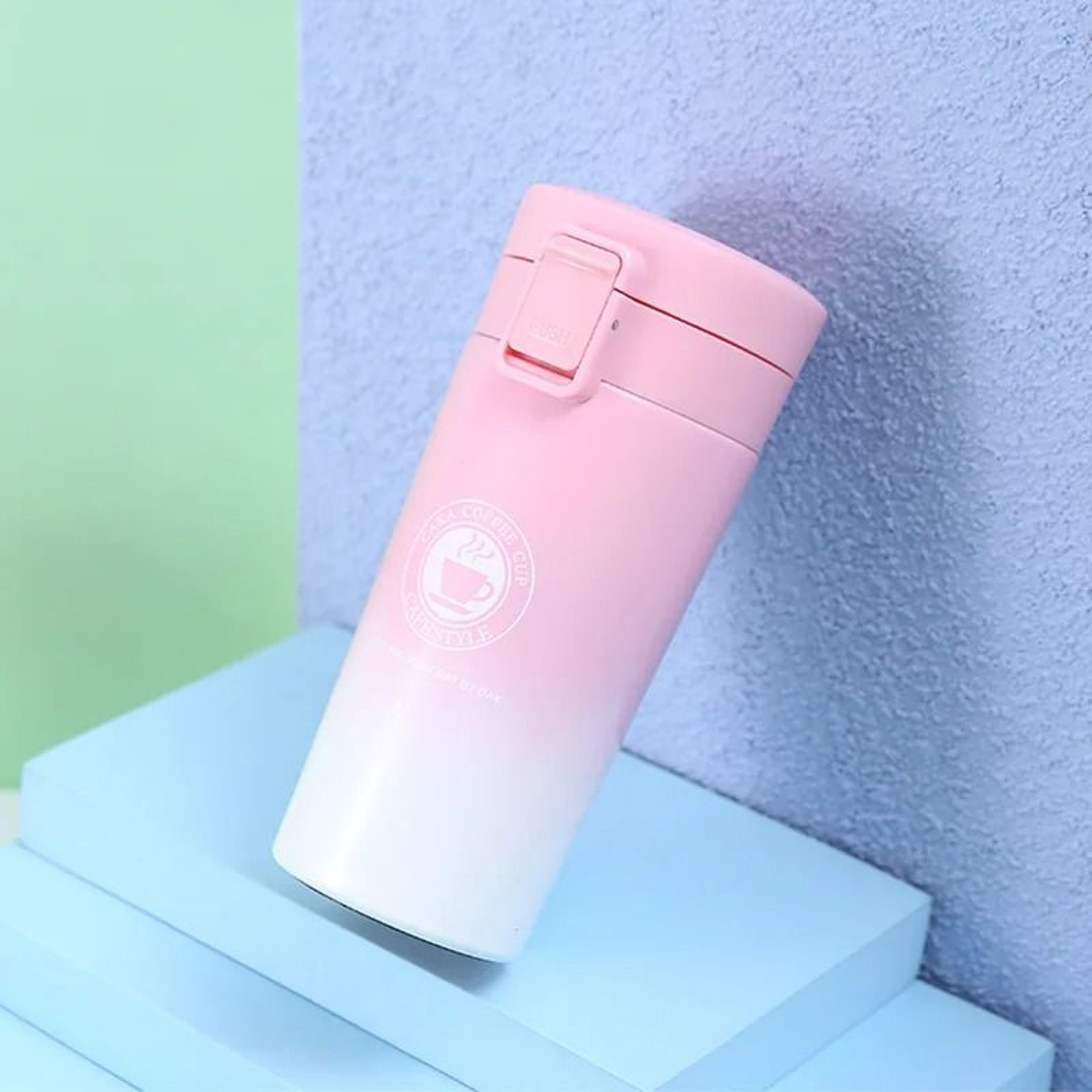 Leak Proof Stainless Steel Travel Coffee Mug With Vacuum Insulation And Safety Lock 5