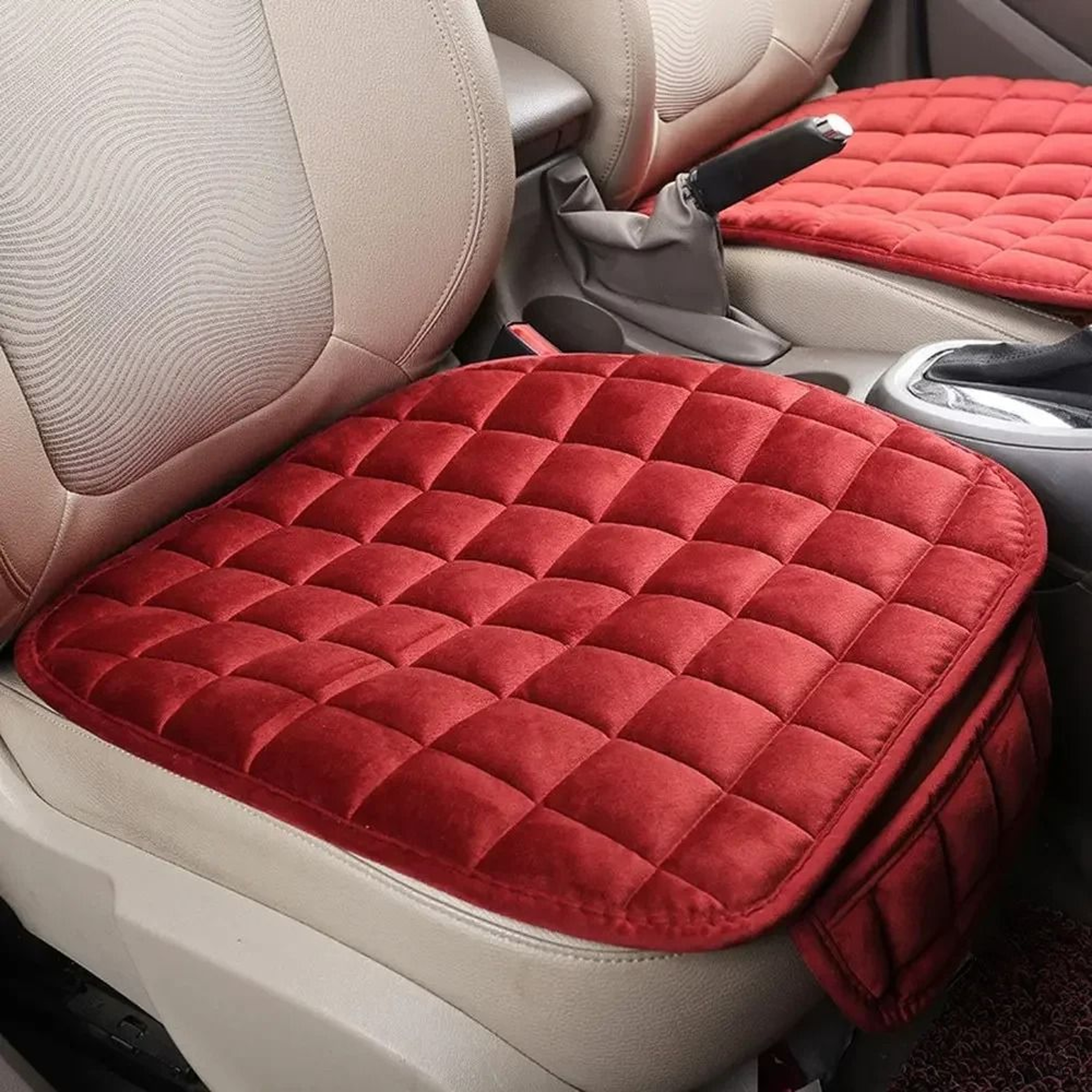 Winter Warm Car Seat Cushion Cover With Anti Slip Design And Breathable Comfort 5