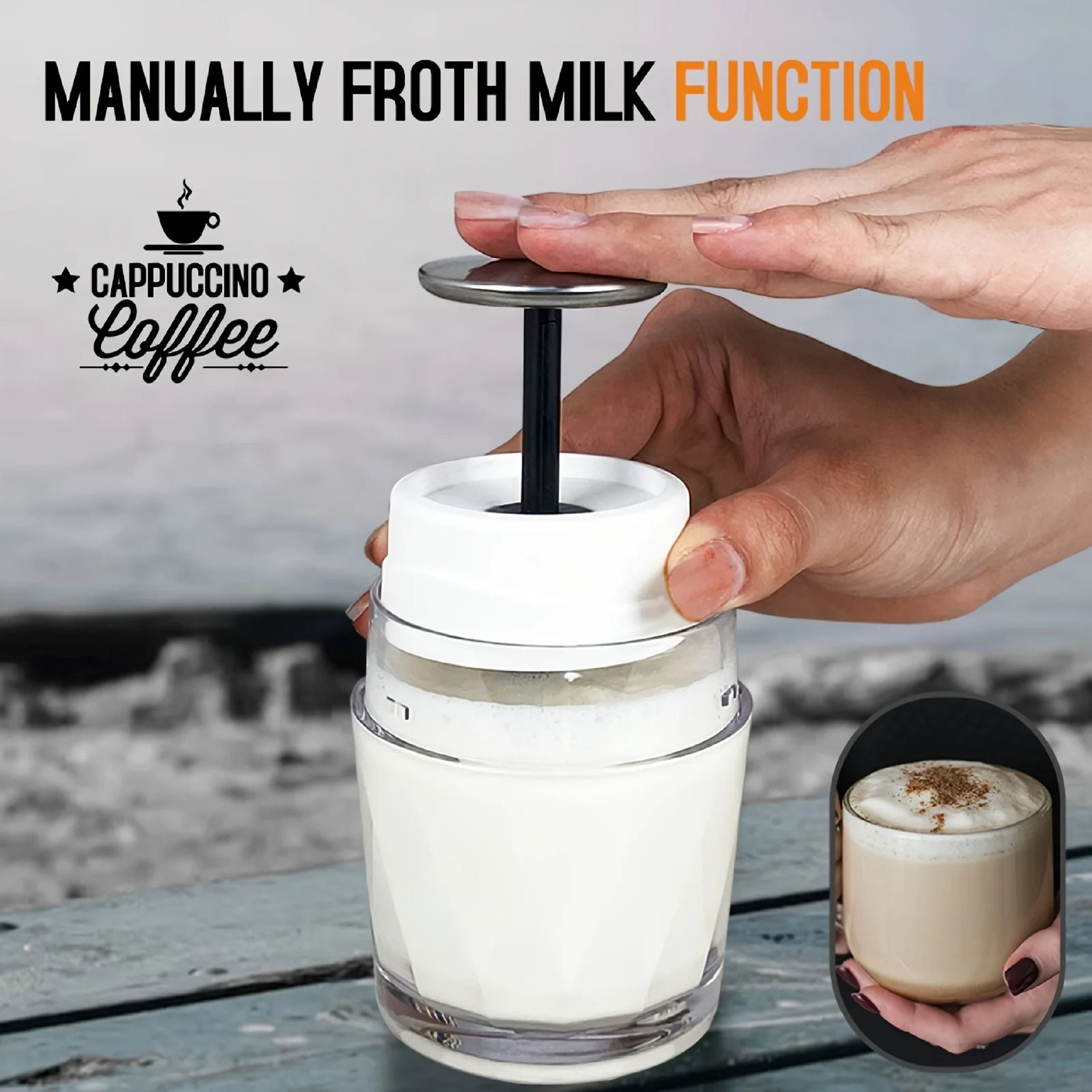 3 In 1 Portable Espresso Maker For Capsules And Ground Coffee With Hot And Cold Brewing 4