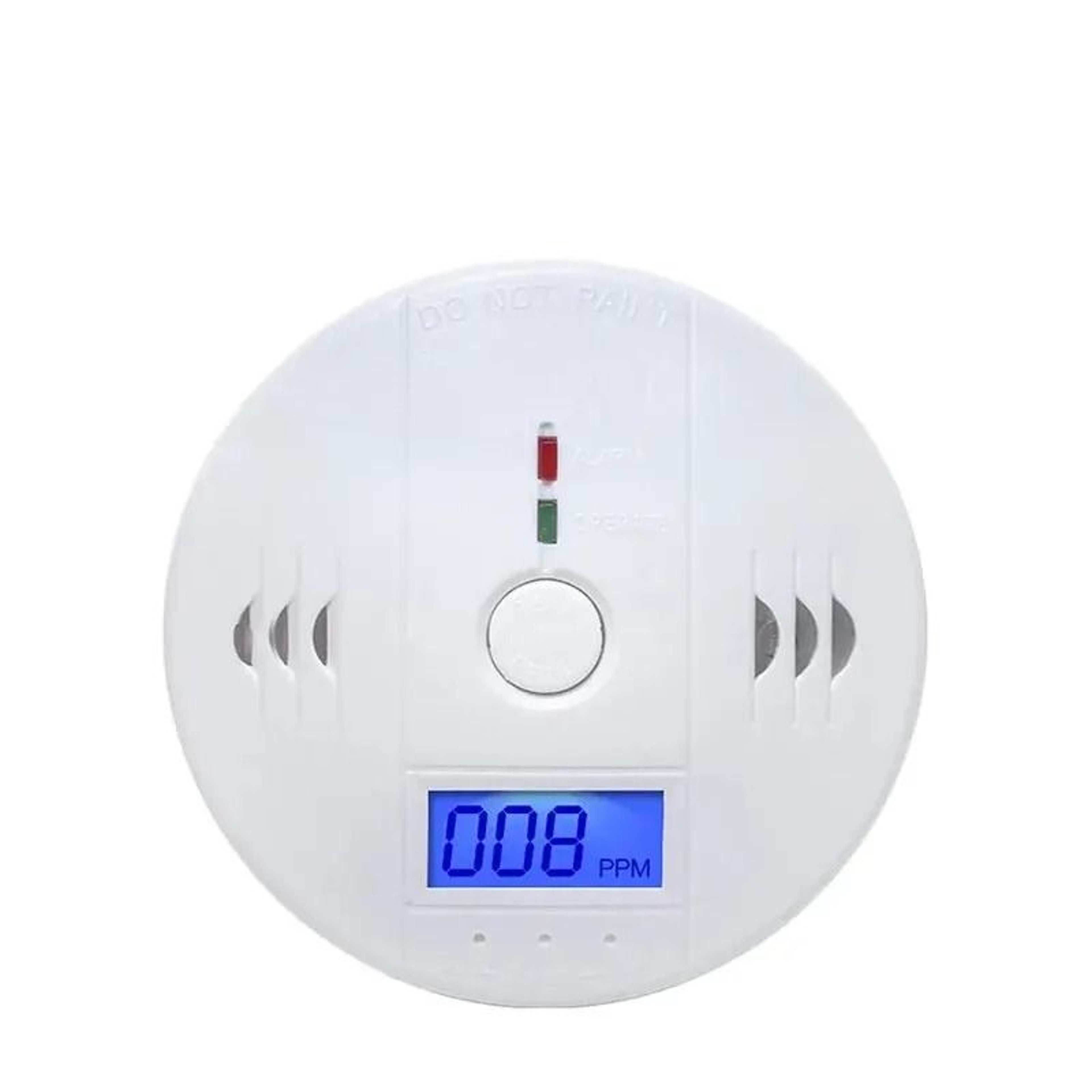 Battery Powered Carbon Monoxide Alarm Detector With LCD Display And 85dB Sound Alert 2