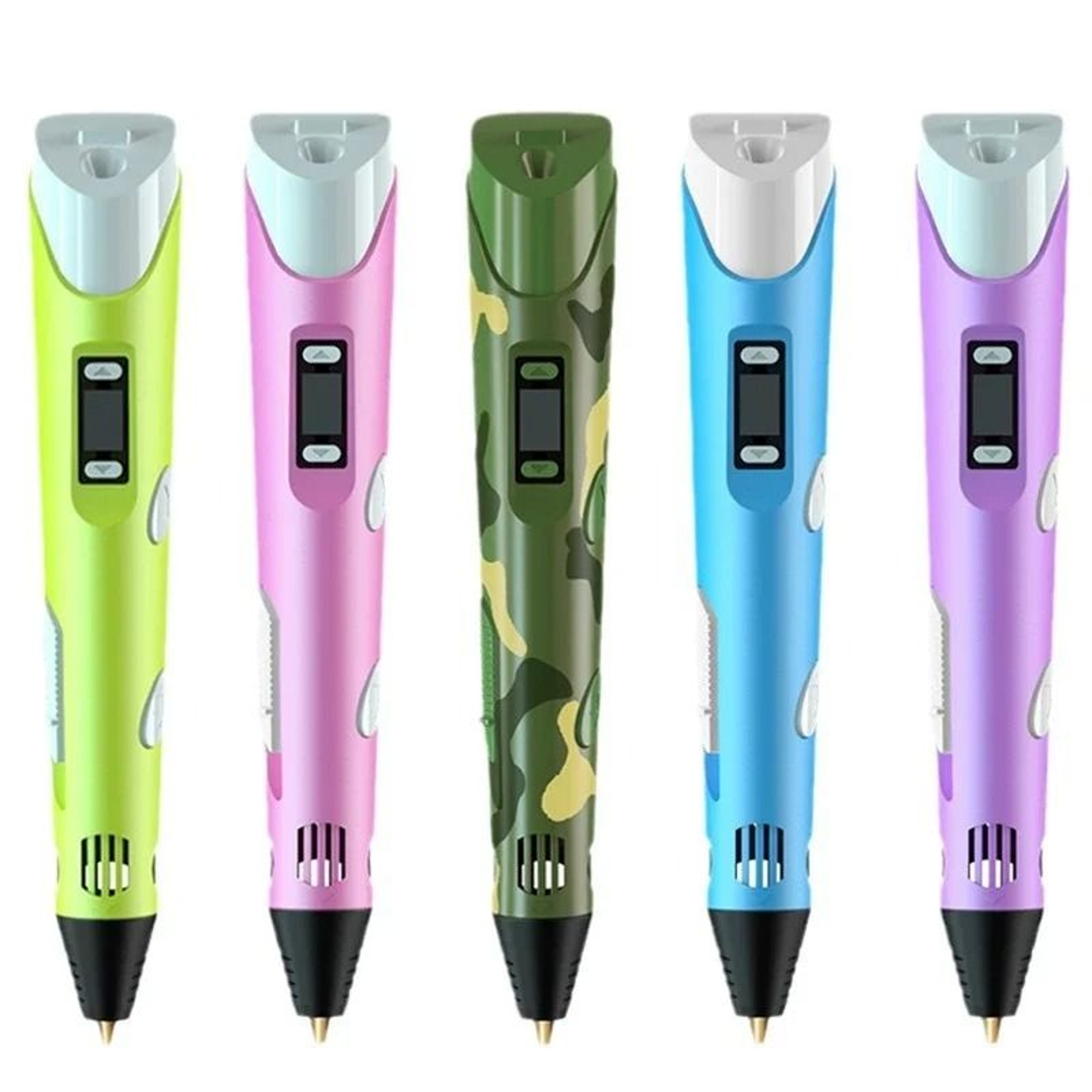 USB Rechargeable 3D Printing Pen With 9M PLA Filament For Kids And DIY Crafts 0