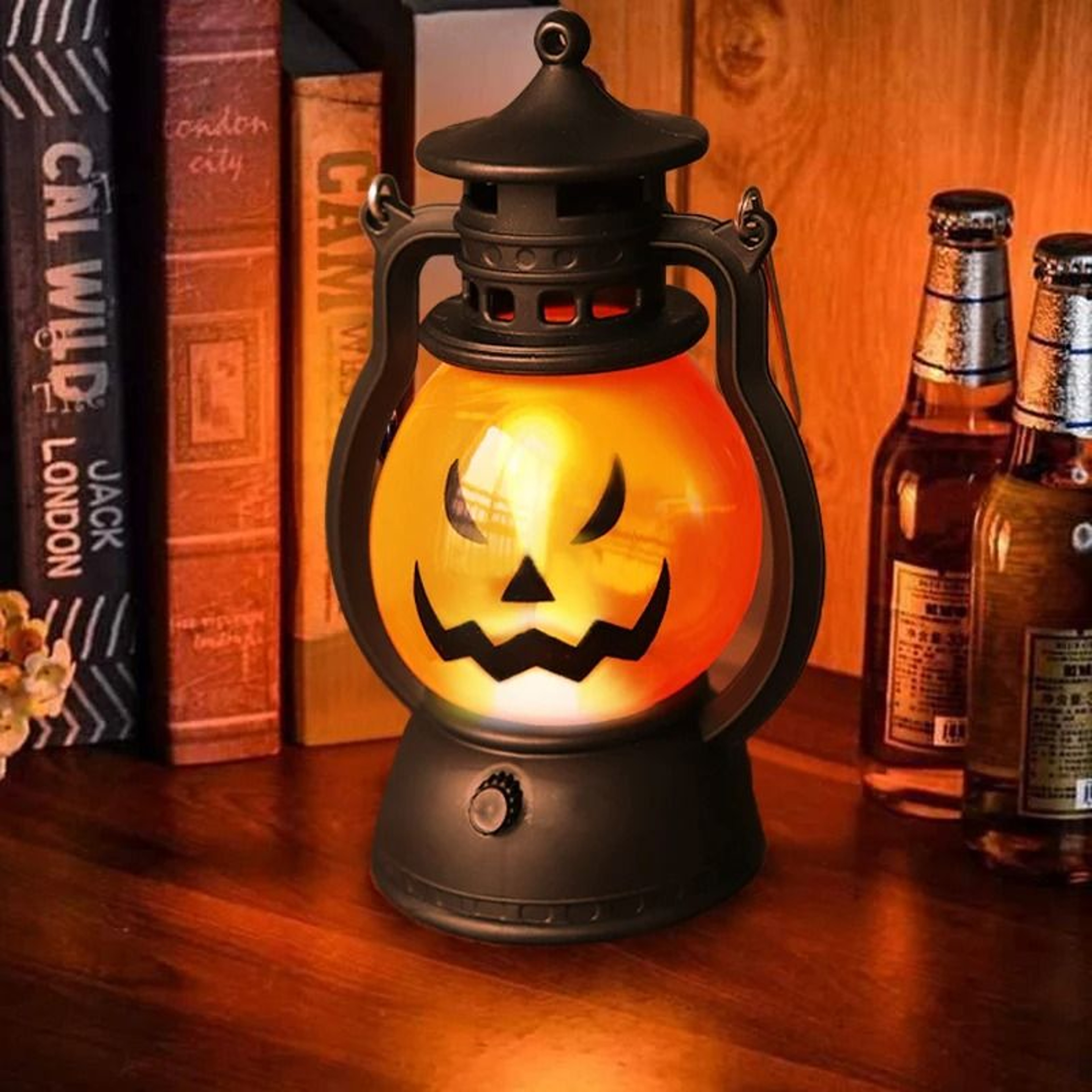 Halloween Pumpkin LED Lantern Light For Table Decor And Party Atmosphere 1