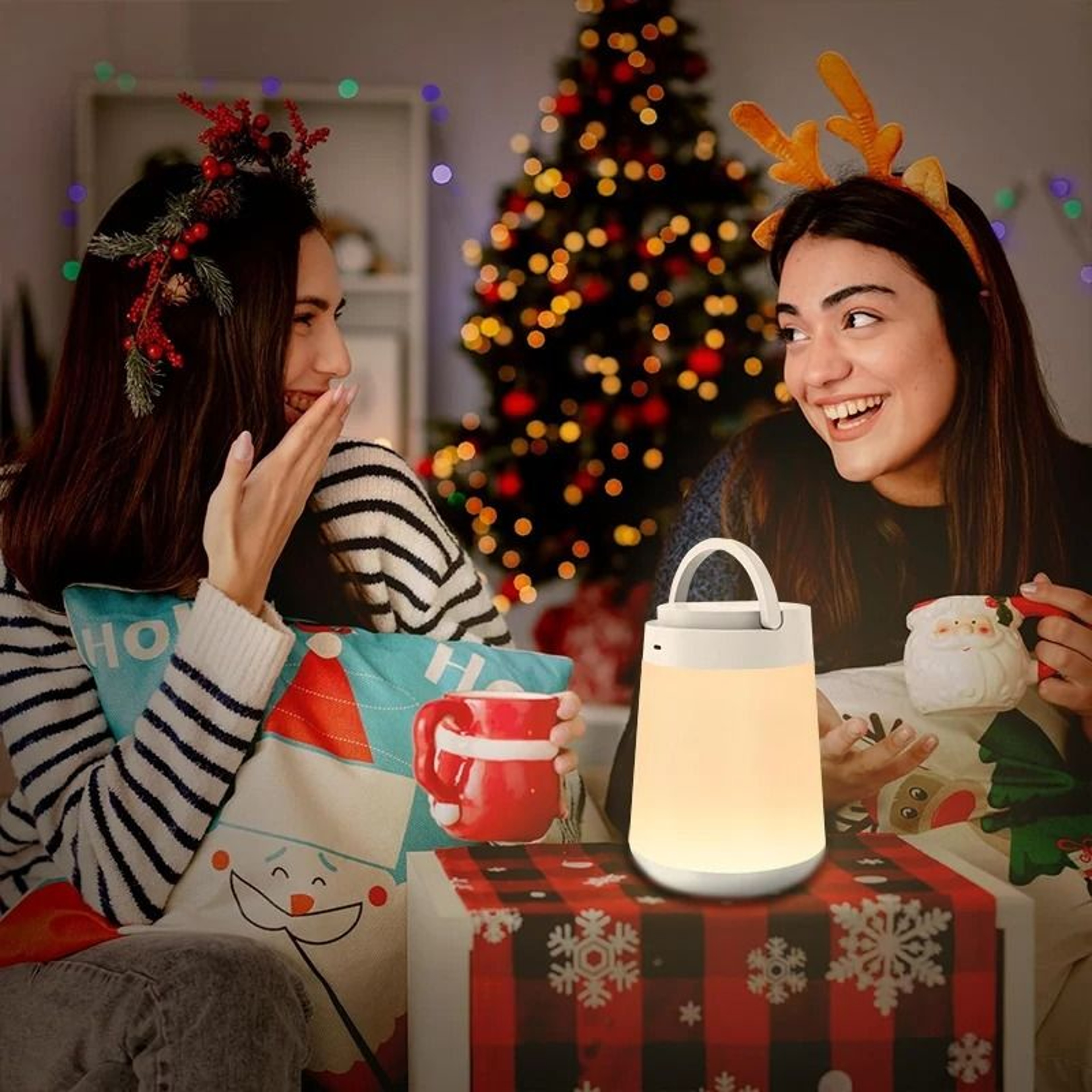 Portable Touch LED Table Lamp With Multi Color Modes And Rechargeable Battery For Bedroom And Kids  4
