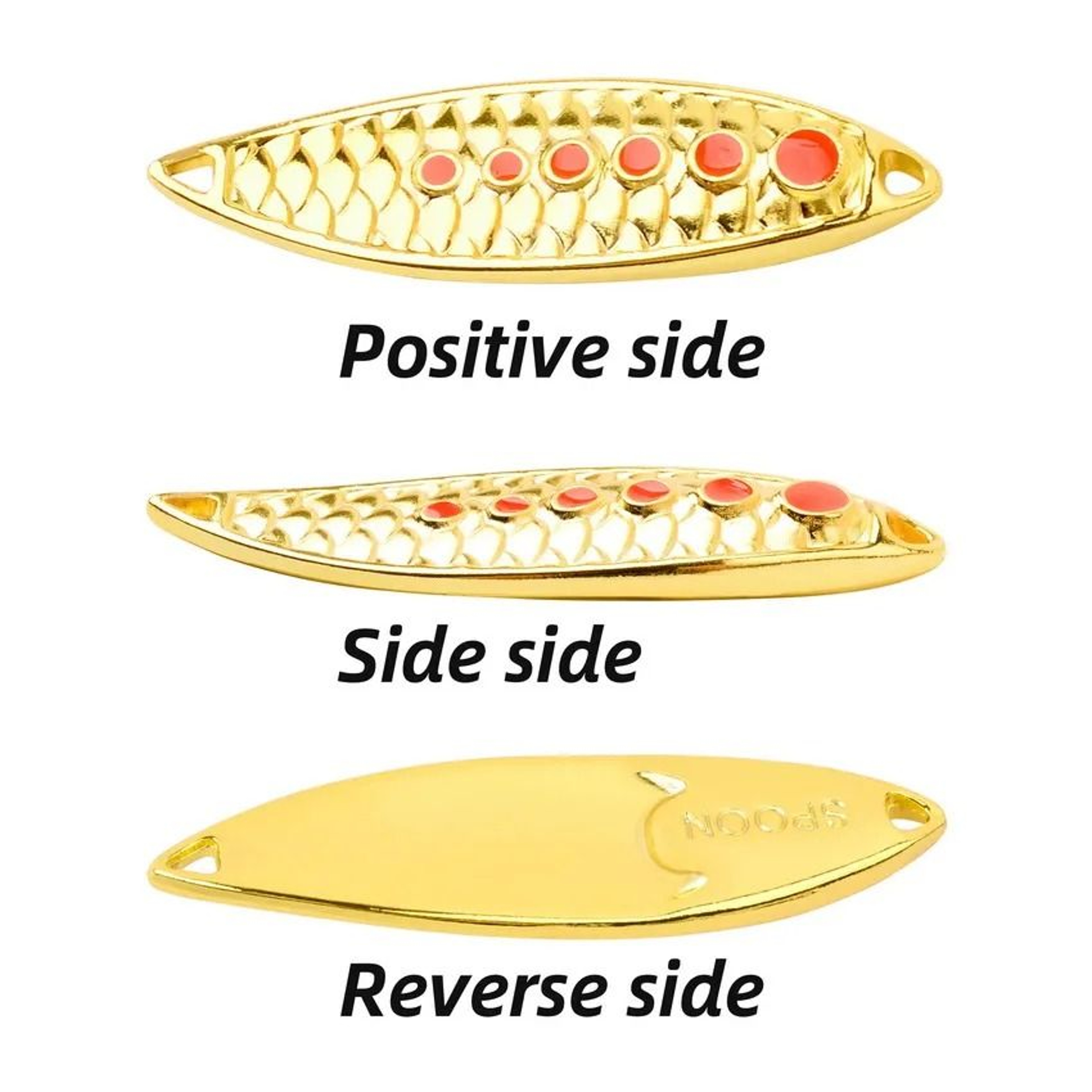 Metal Spoon Fishing Lure 3 G To 20 G Jig Bait With Scaled Flash Finish For Trout And Bass 1