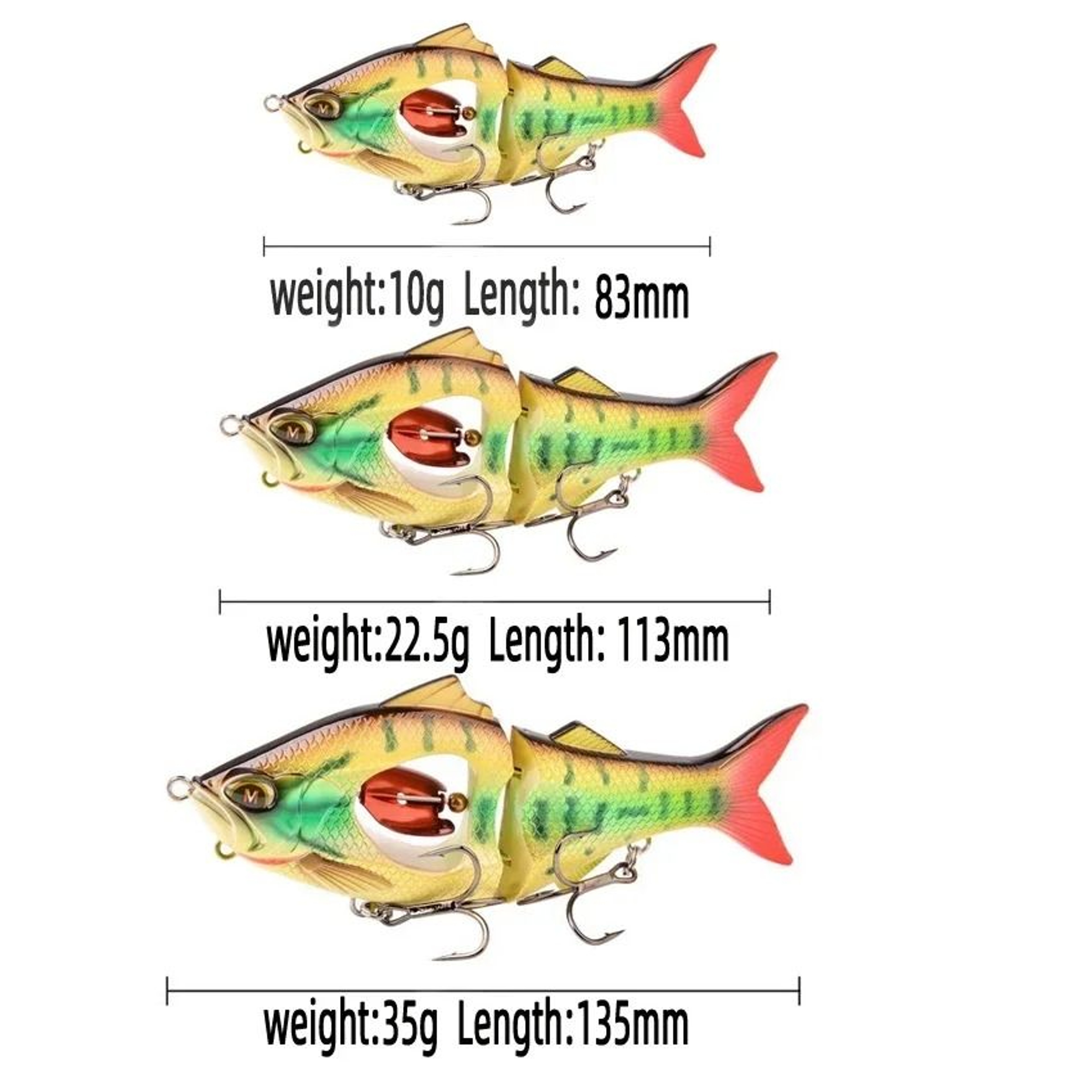 Slow Sinking Swimbait Glidebait Jerkbait With Propeller And Belly Blade 445 In To 531 In Predator F 1