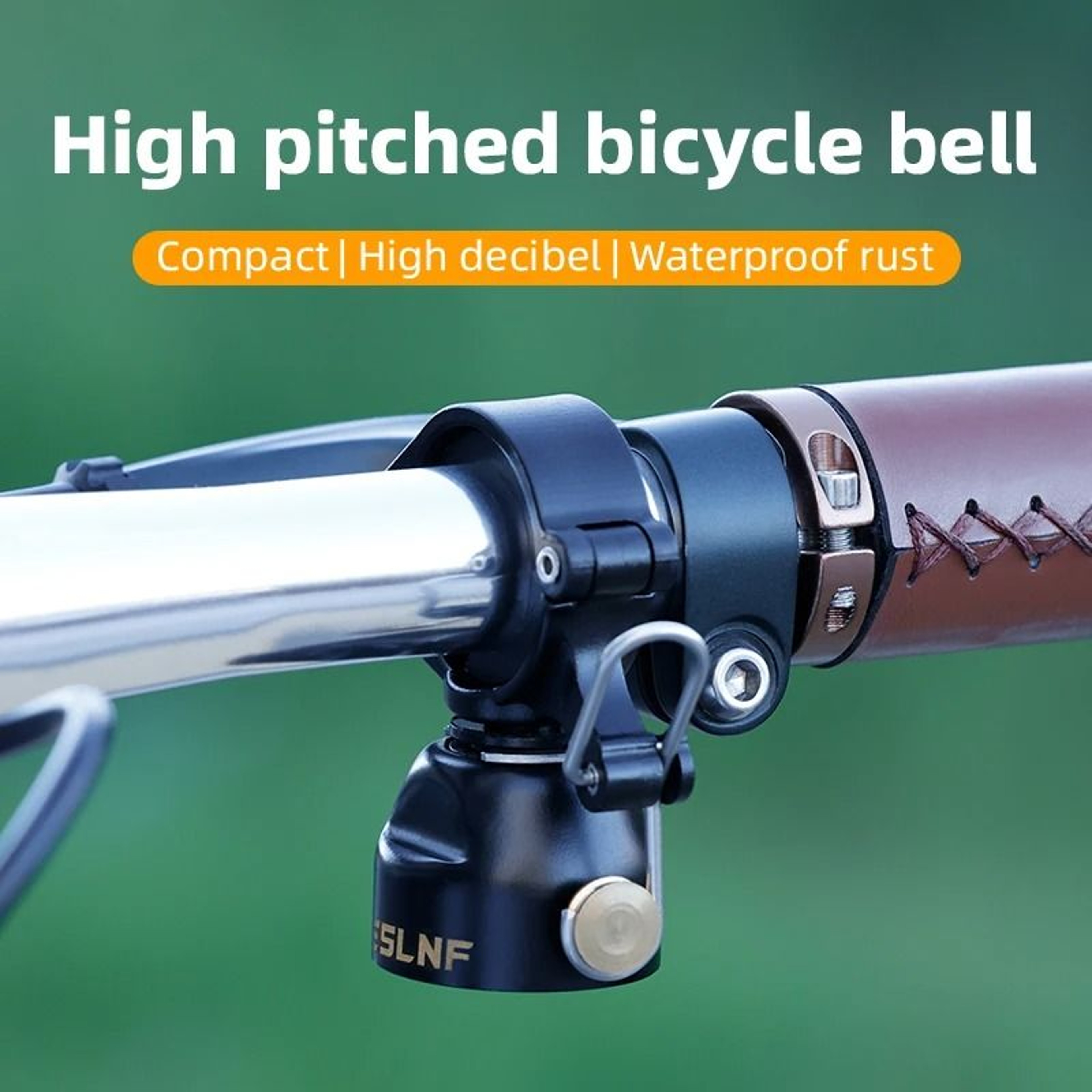 Copper Bike Bell With Single Strike And Cowbell Mode 0