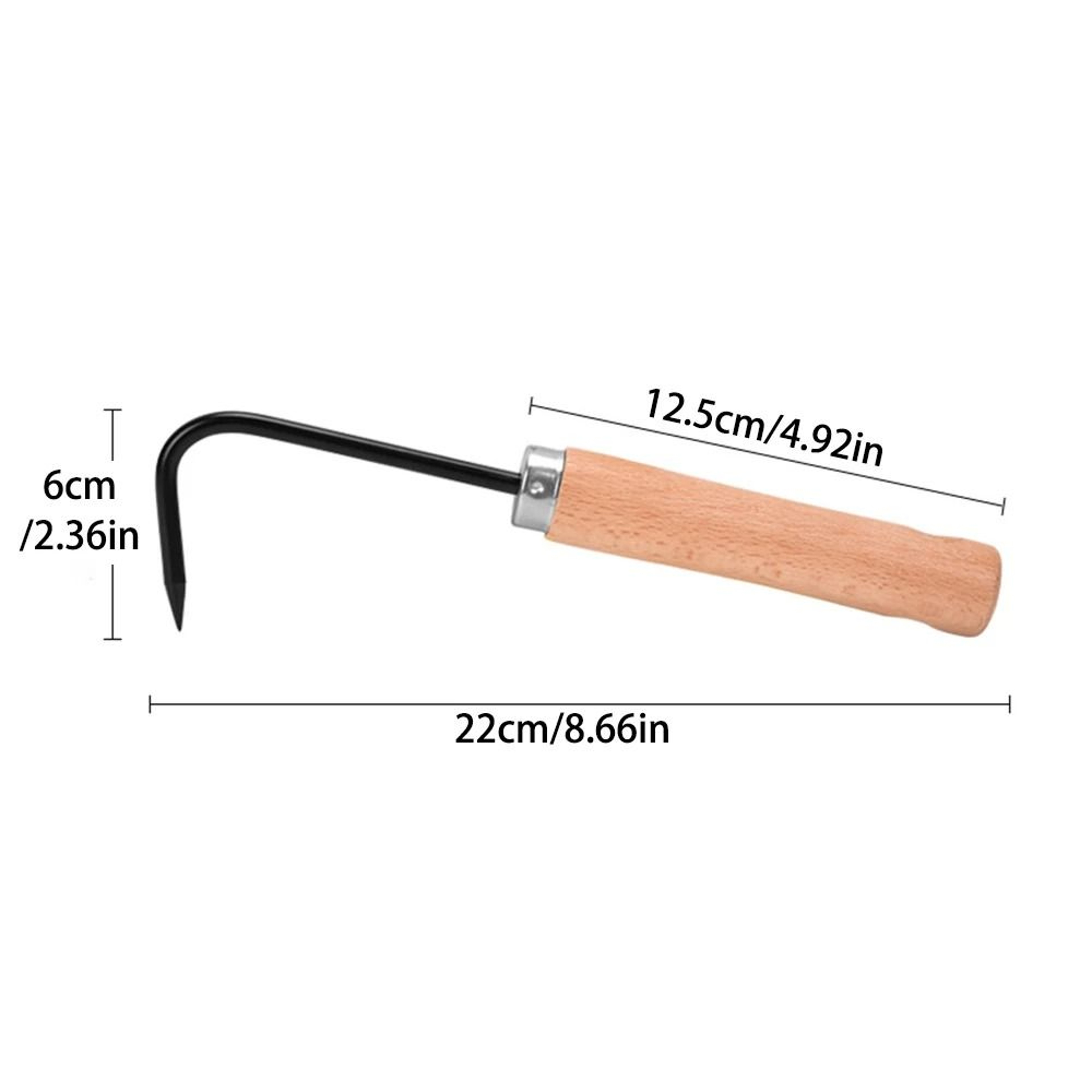 Single Claw Root Hook Garden Tool Soil Loosening Weeding And Bonsai Maintenance Picker 6
