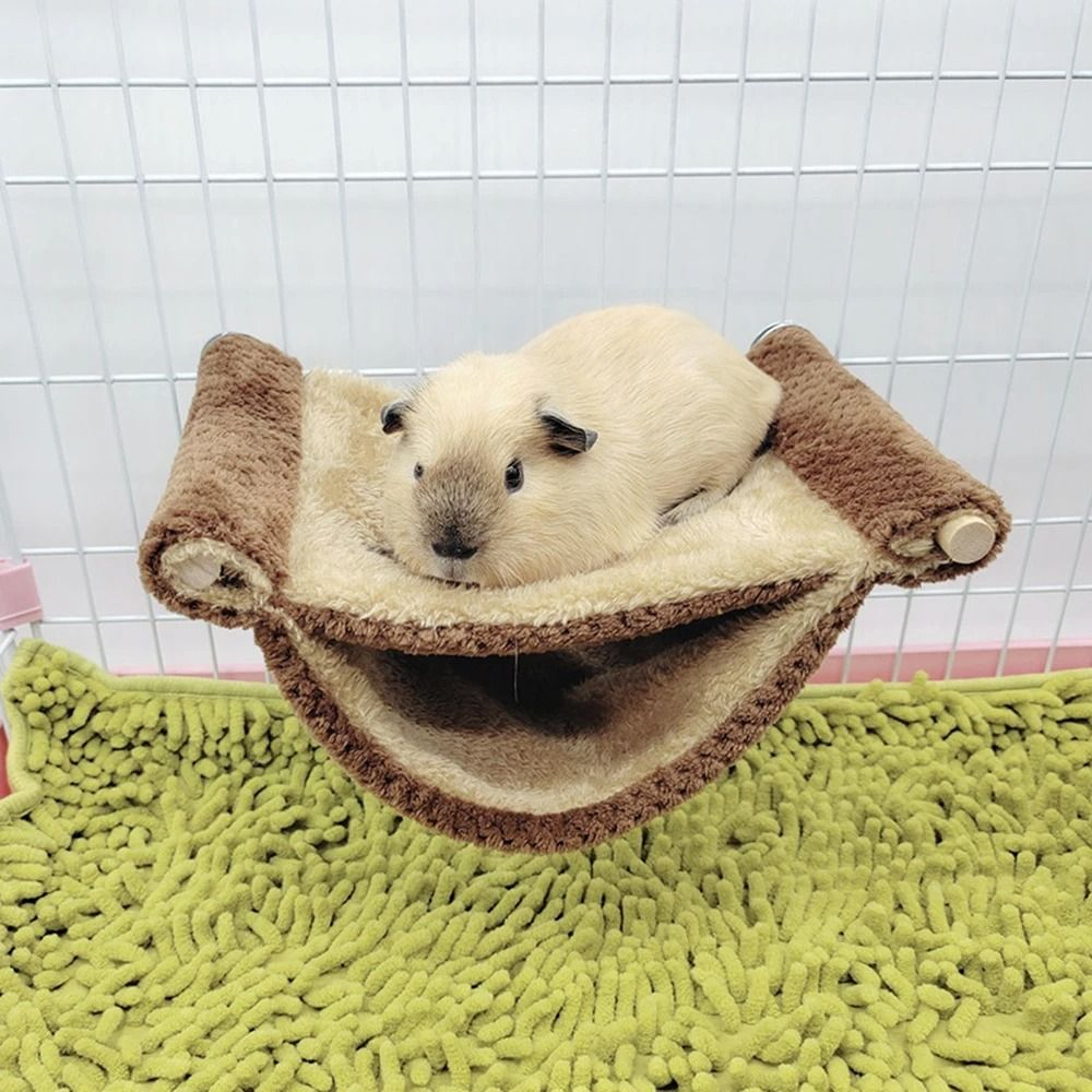 Warm Velvet Small Pet Hammock Hanging Bed For Hamsters Guinea Pigs And Chinchillas 2