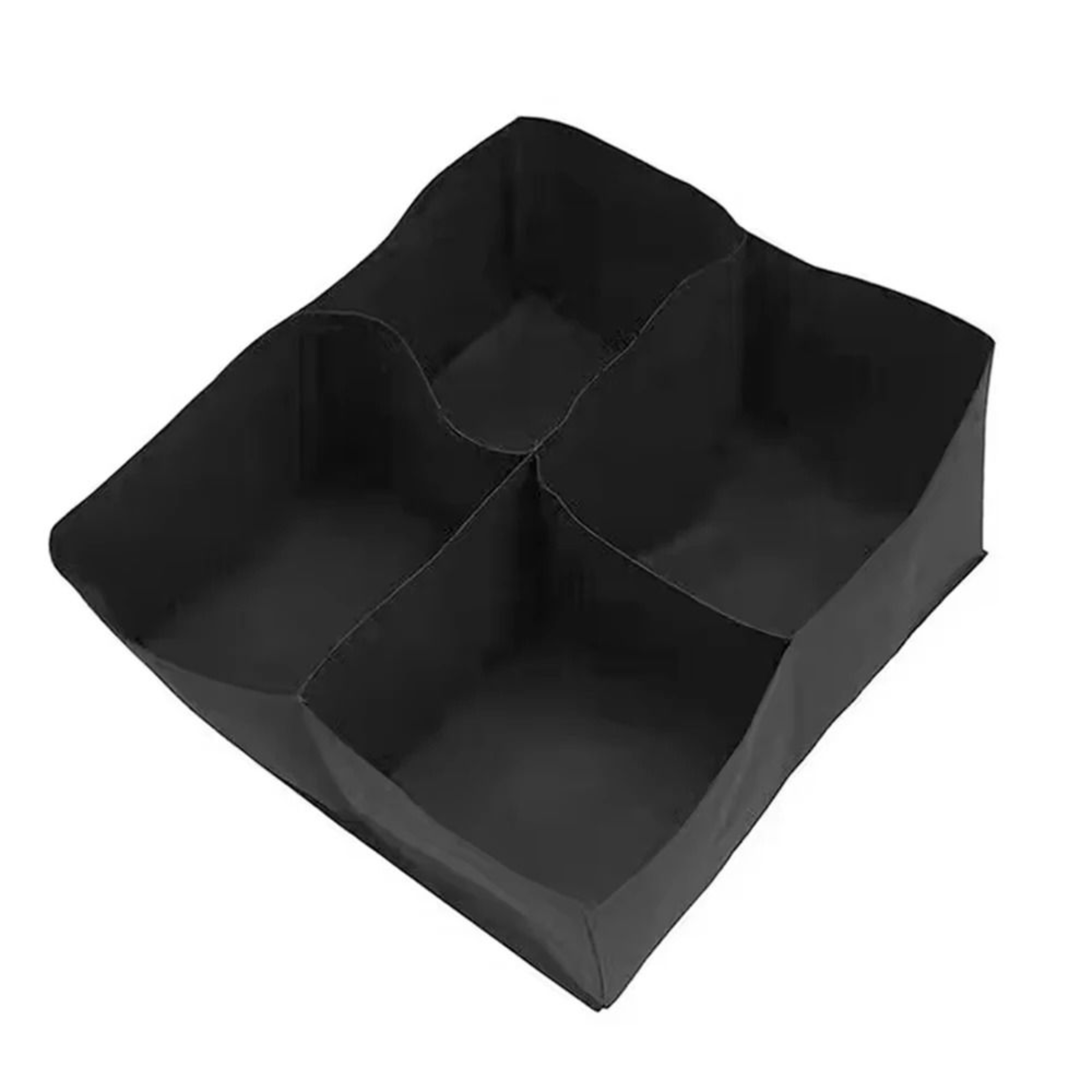 Felt Garden Planting Bag Multi Grid Grow Bag Rectangle Nursery Container For Vegetables And Herbs 7