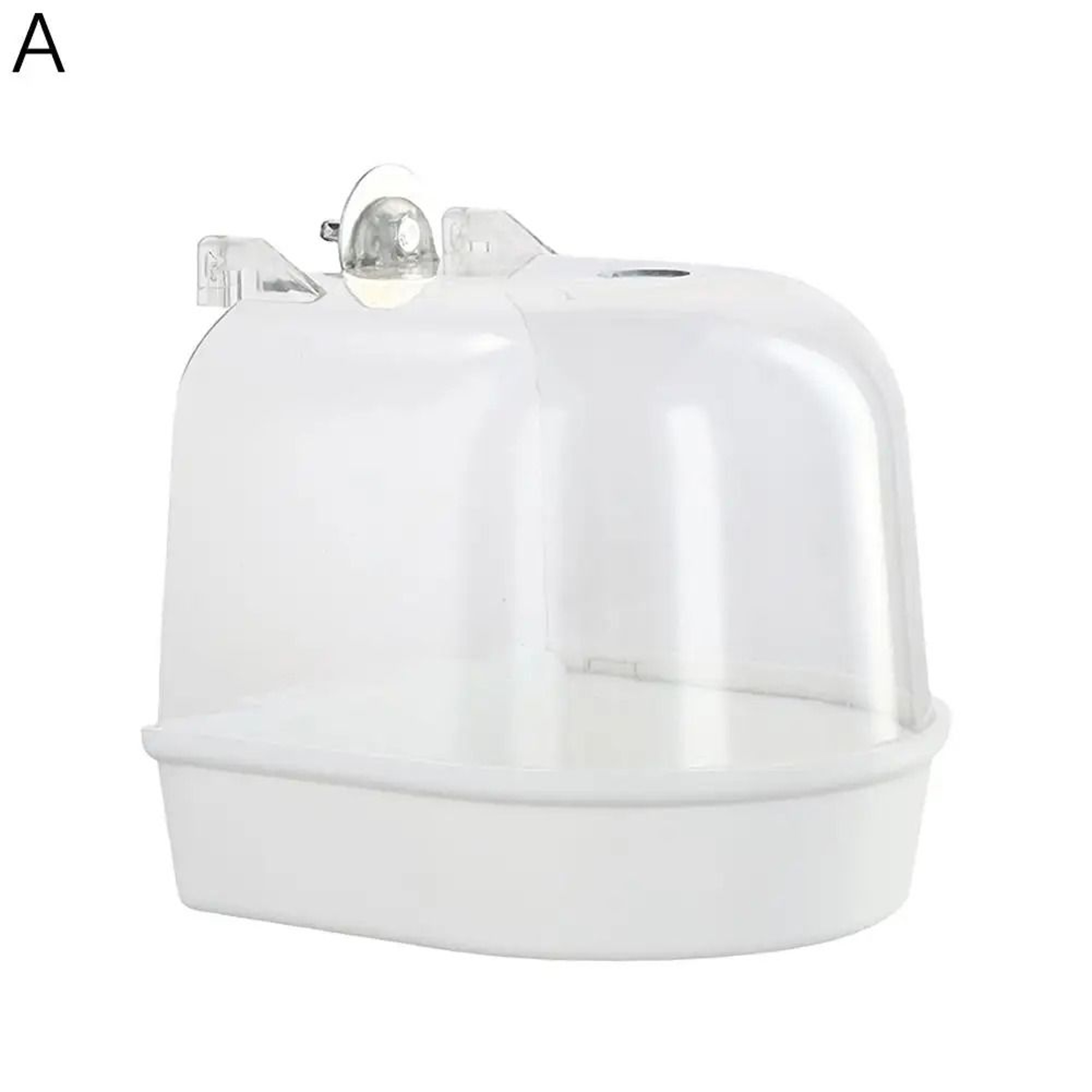 Hanging Bird Bath Bowl Plastic Bird Water Bathtub For Parrots Parakeets And Small Birds 7