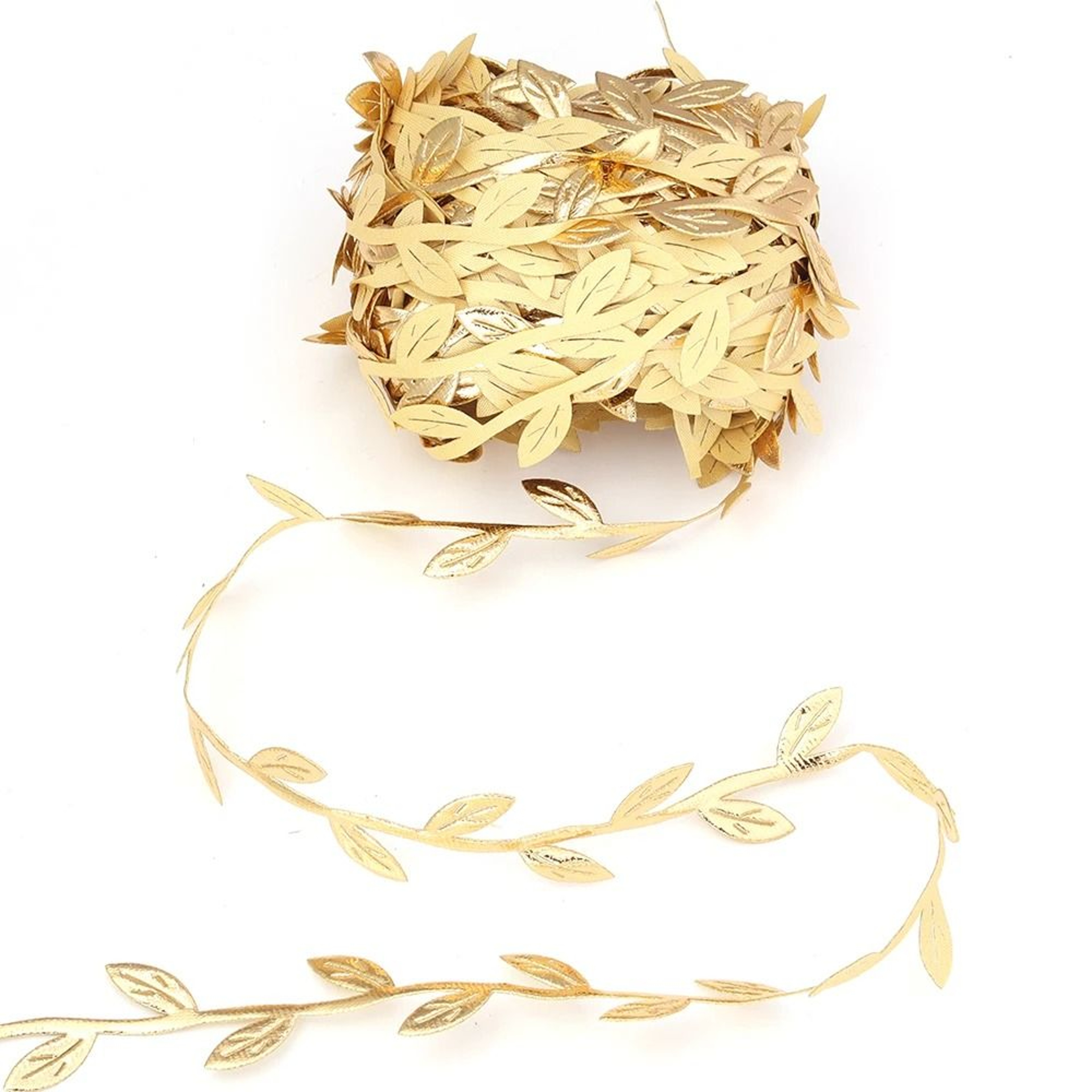 Silk Leaf Vine Garland Artificial Green Leaves For Wedding Decor DIY Wreaths And Scrapbooking 5 To  7