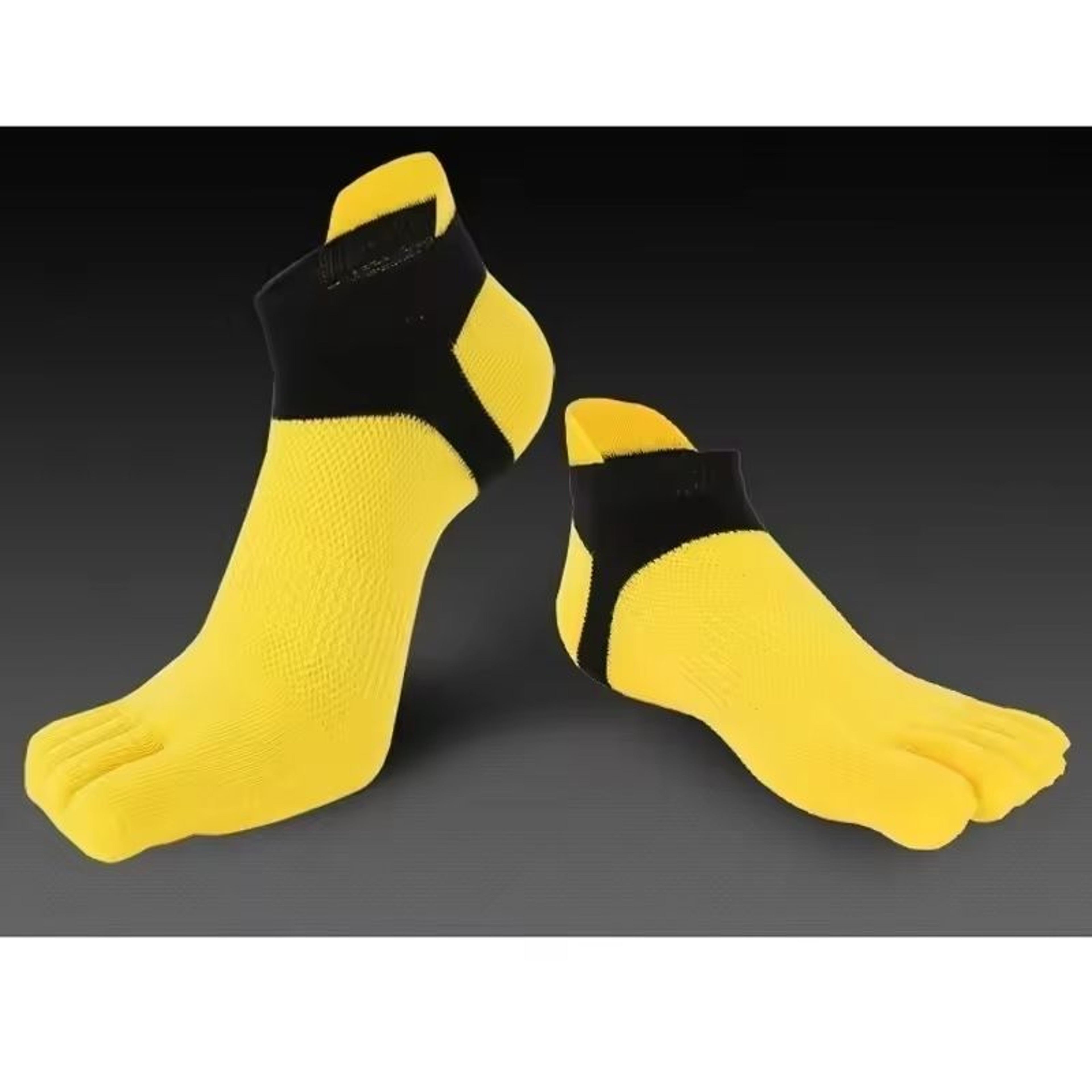 Breathable Five Toe Cotton Sports Socks For Men Moisture Wicking Athletic Socks 12