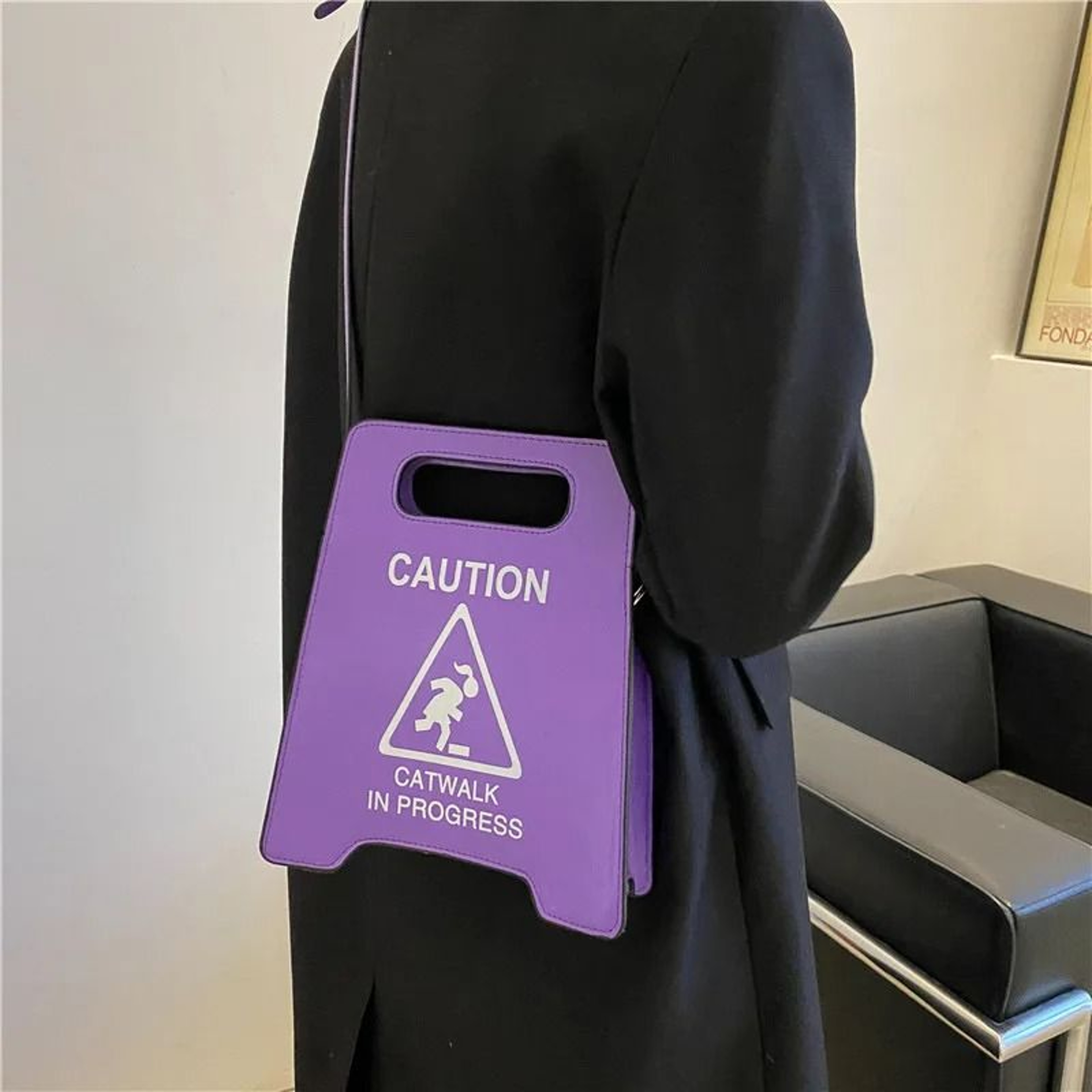Novelty Stop Sign Crossbody Handbag 6