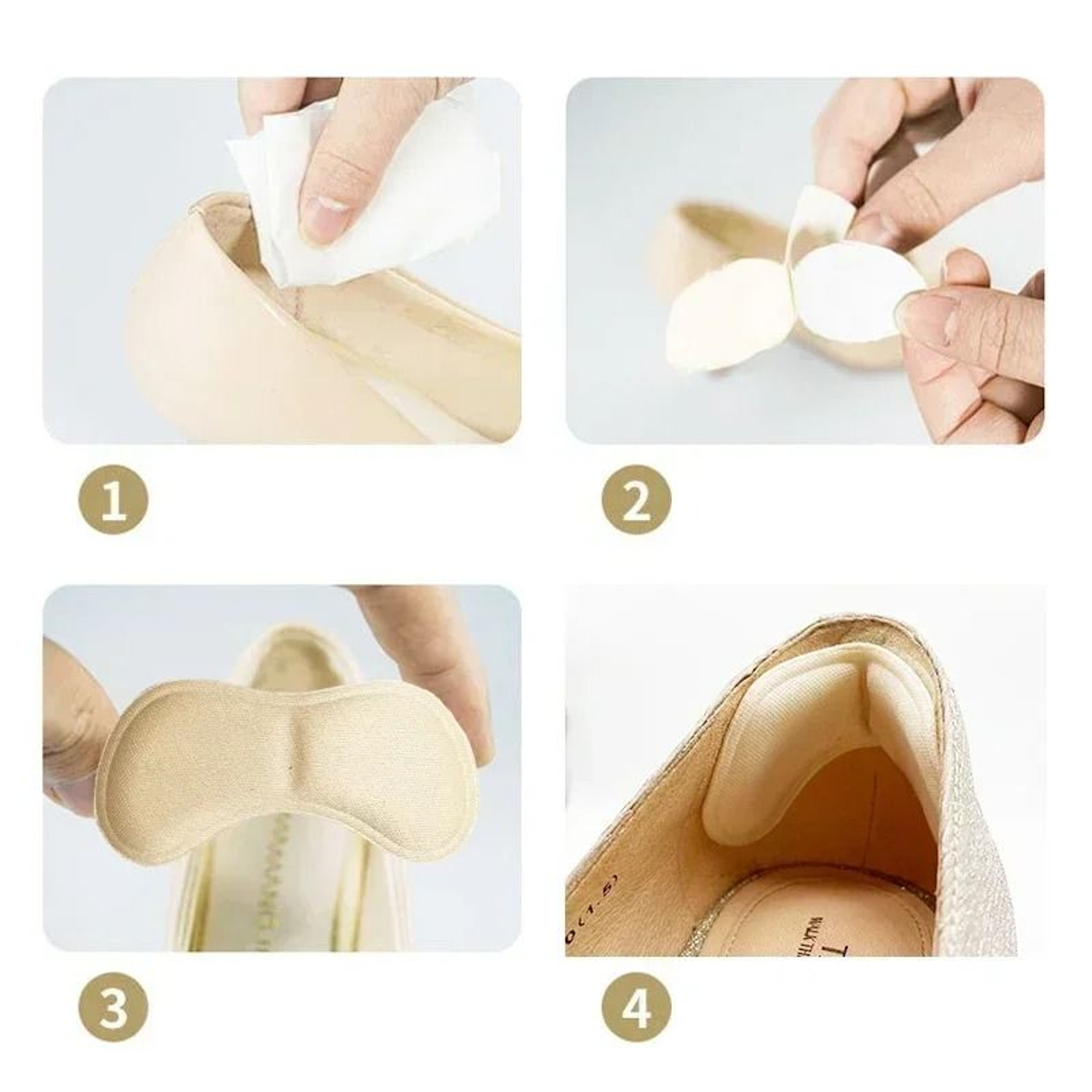 AntiWear Heel Cushion Pads And Pain Relief Insoles 4