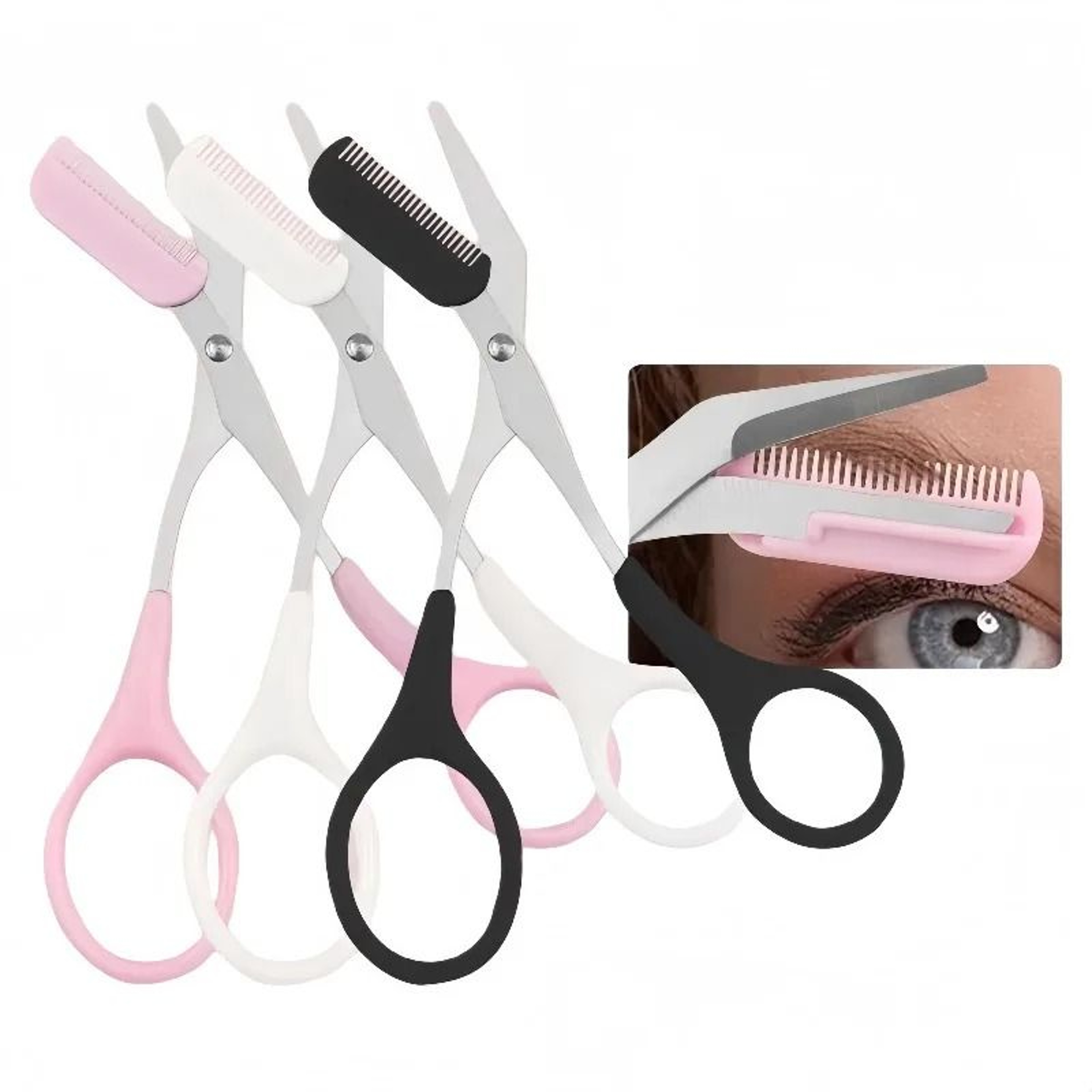 Professional Stainless Steel Folding Eyebrow Trimmer And Precision Grooming Razor 2