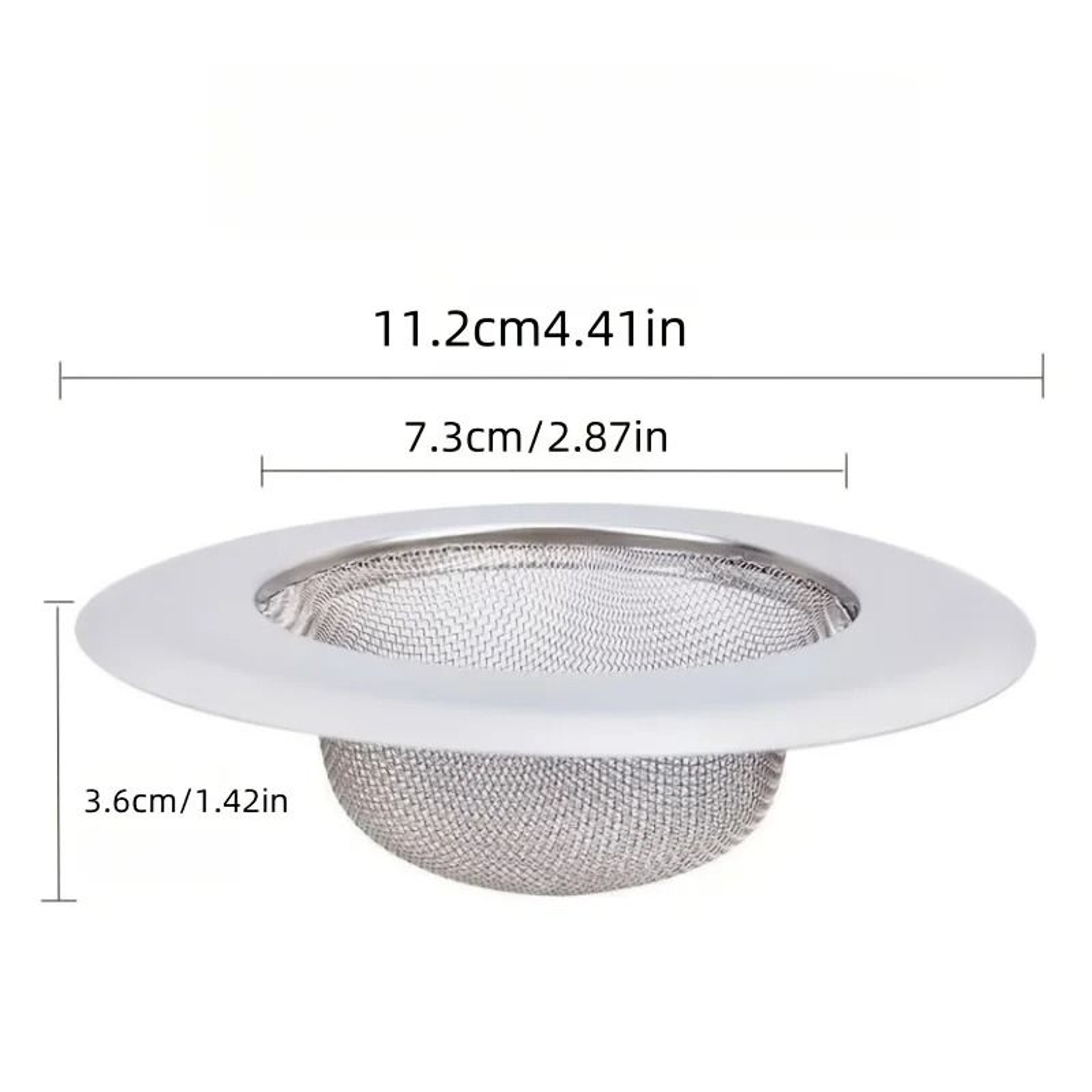 Efficient Stainless Steel Kitchen Sink Filter With Sealing Cover 3