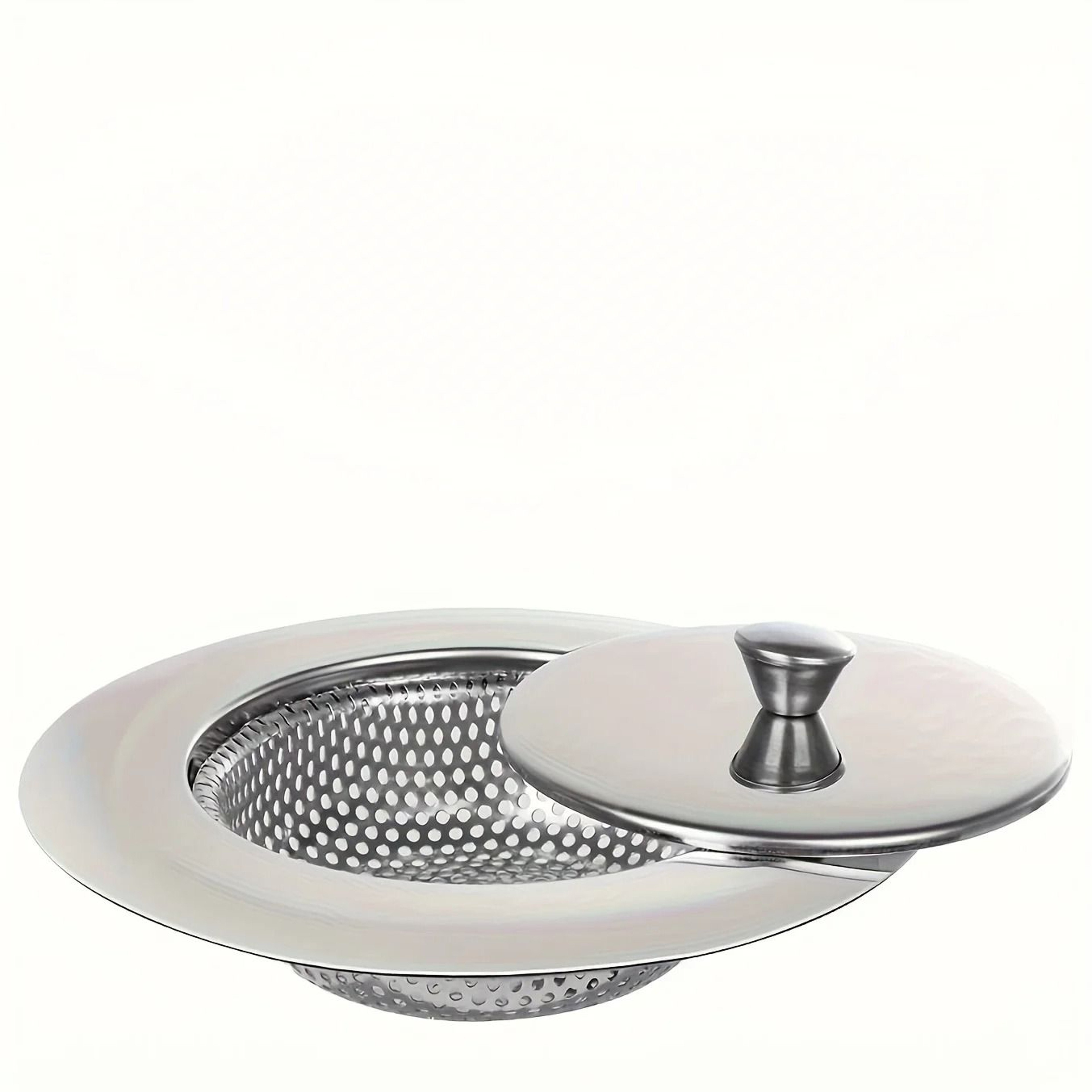 Efficient Stainless Steel Kitchen Sink Filter With Sealing Cover 6